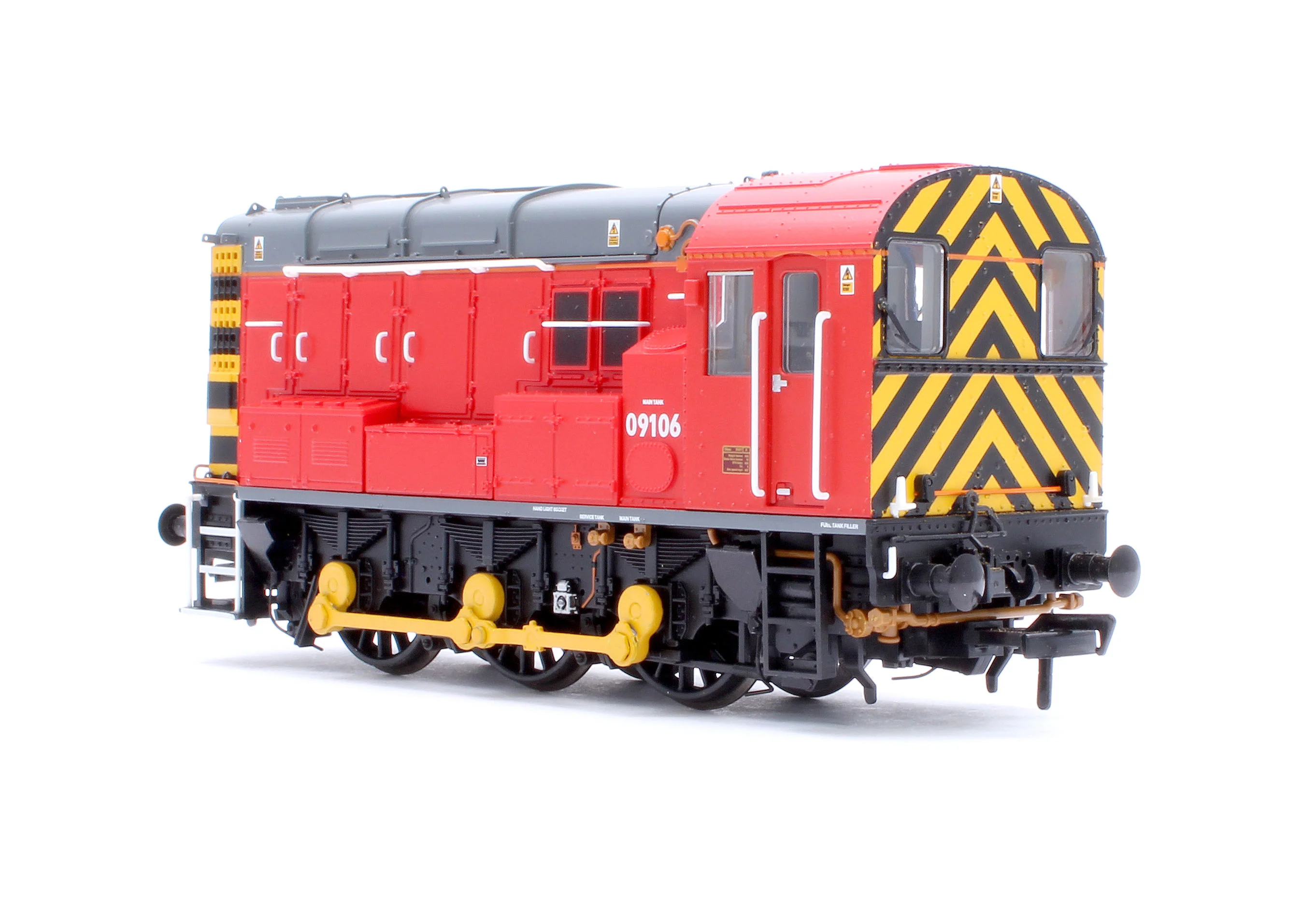 35-930SF Class 09 09106 DB Red (Unbranded) Diesel Locomotive - DCC Sound - Image 2
