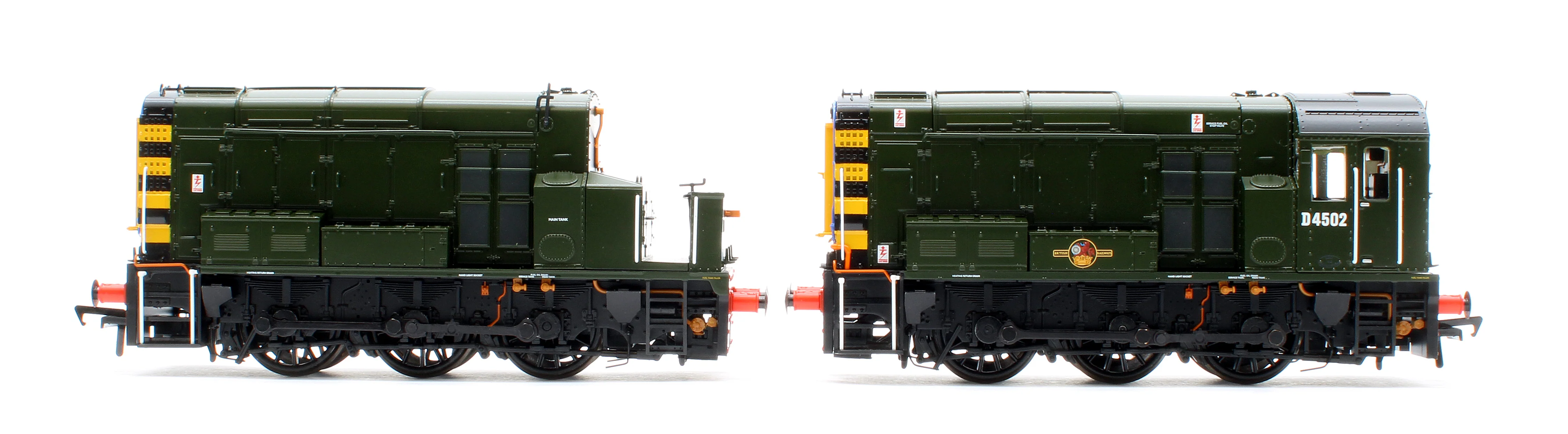 35-945 Class 13 D4502 BR Green (Wasp Stripes) Diesel Locomotive - Image 5