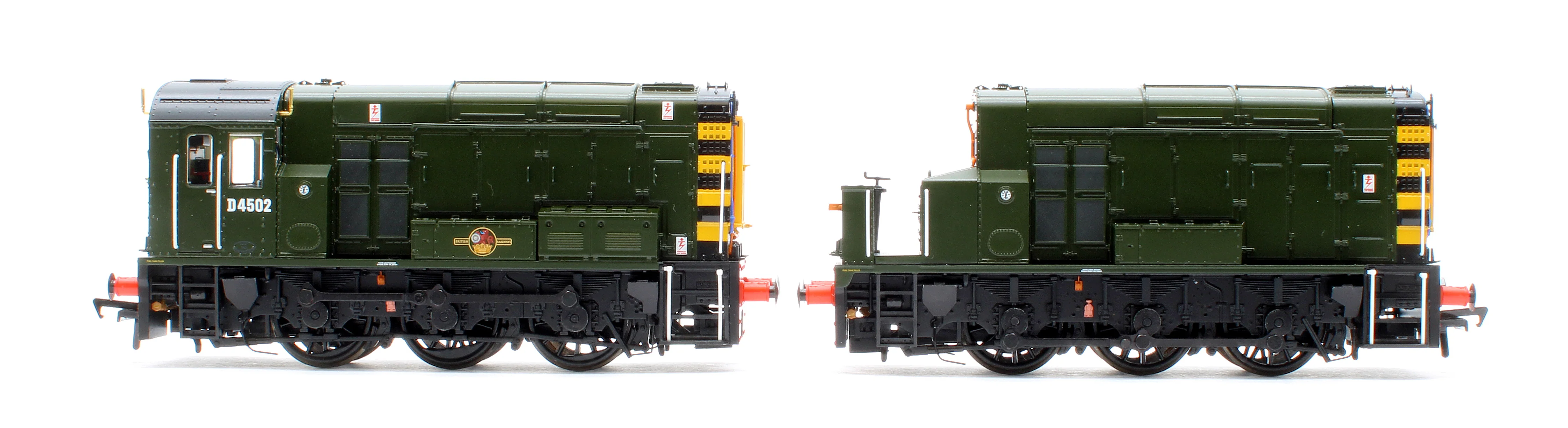 35-945 Class 13 D4502 BR Green (Wasp Stripes) Diesel Locomotive - Image 6