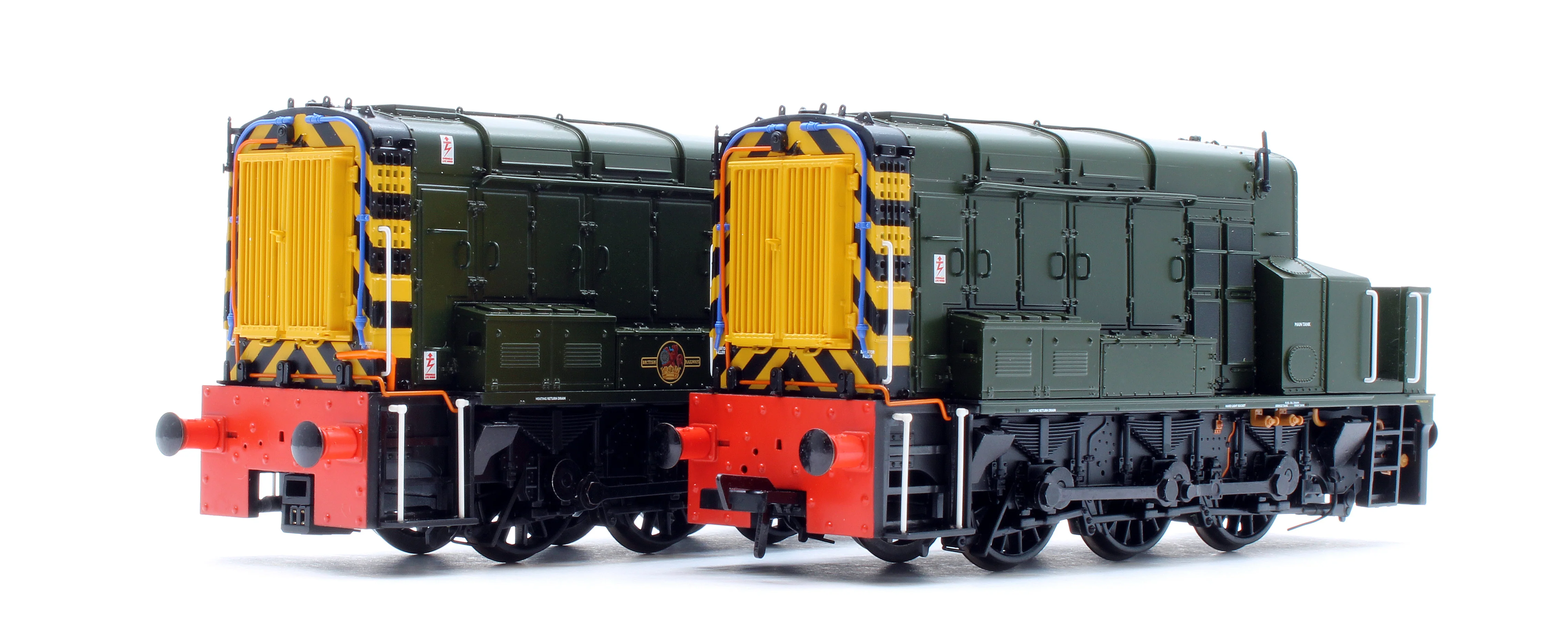 35-945 Class 13 D4502 BR Green (Wasp Stripes) Diesel Locomotive - Image 7