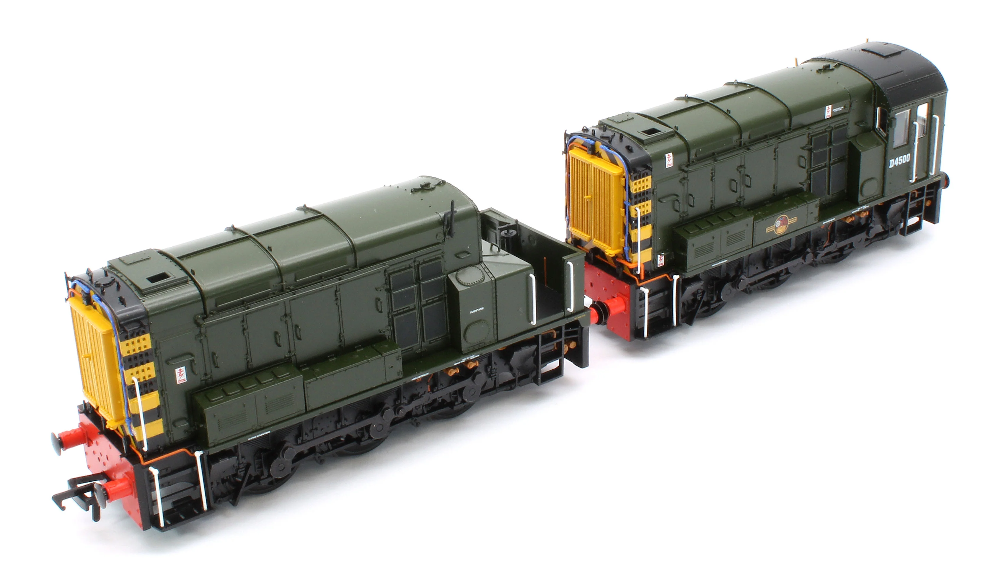 35-945-D4500 Bespoke Class 13 D4500 BR Green (Wasp Stripes) Diesel Locomotive - Renumbered - Image 10