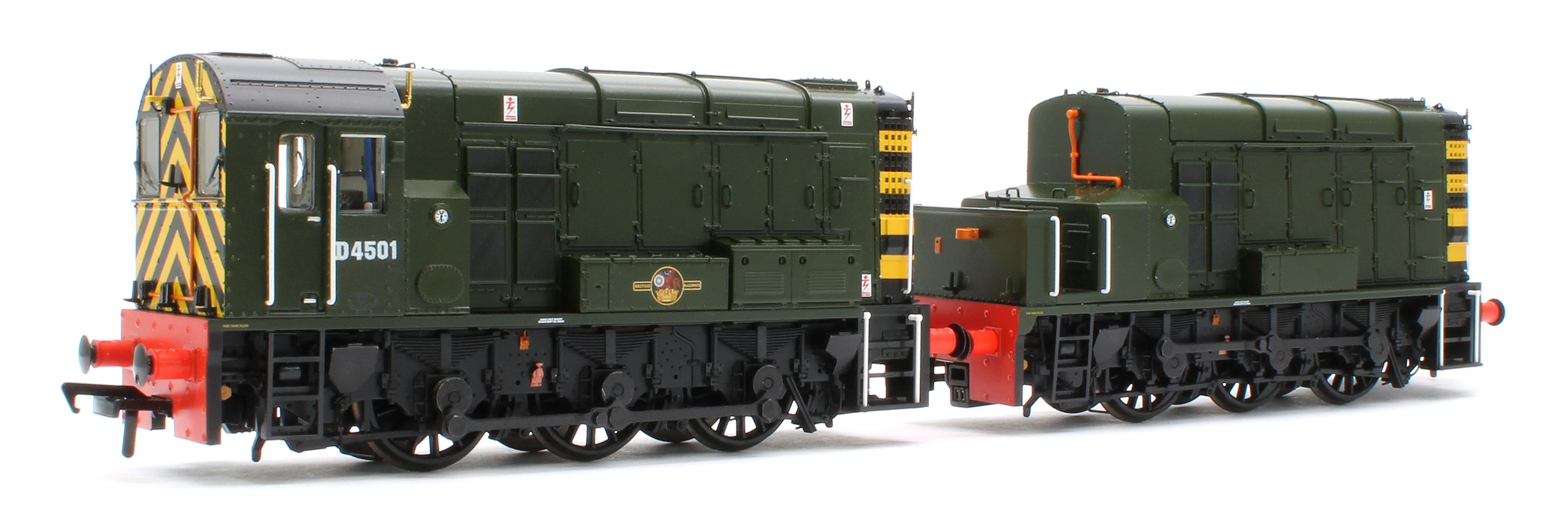 35-945-D4501 Bespoke Class 13 D4501 BR Green (Wasp Stripes) Diesel Locomotive - Renumbered - Image 4