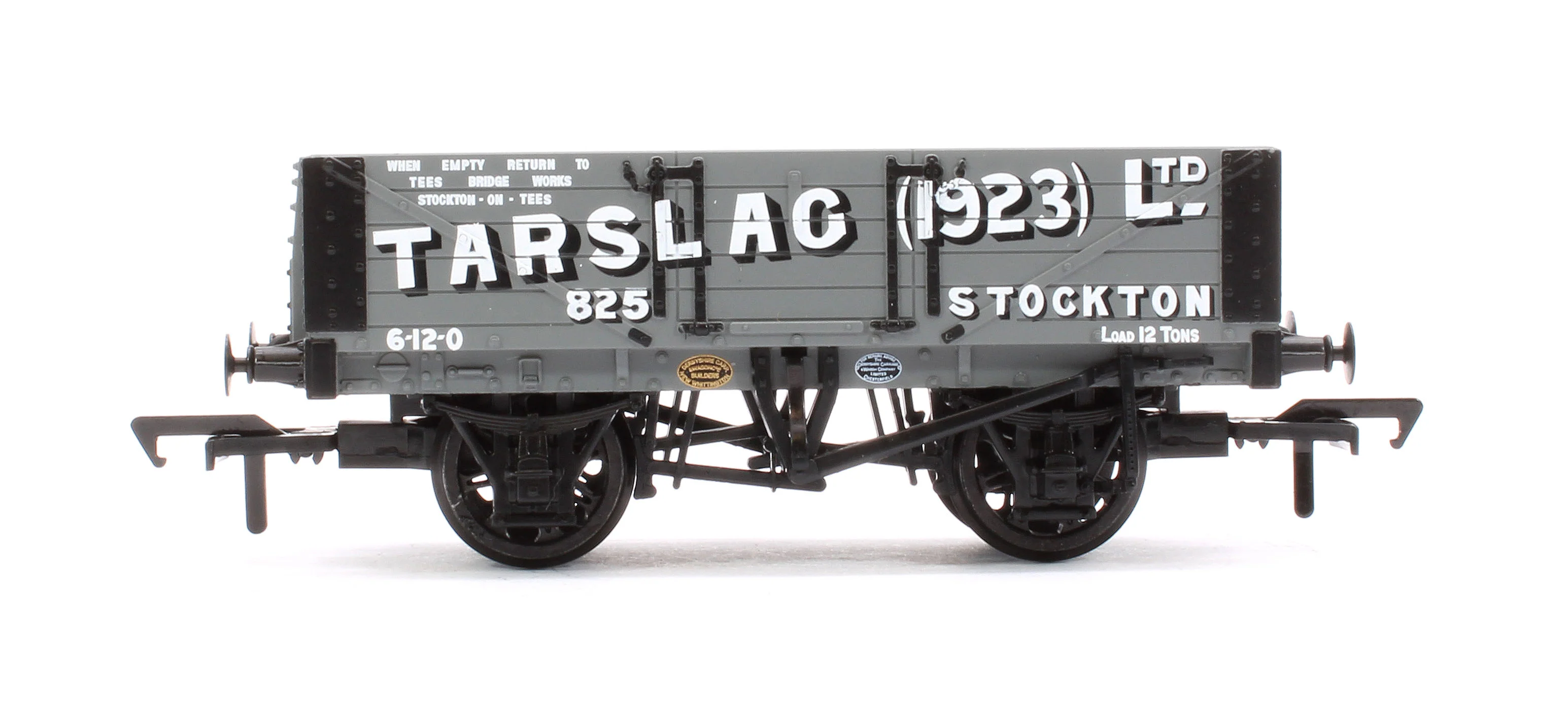 37-026C 5 Plank Wagon Steel Floor 'Tarslag (1923) Ltd.' Grey No.825 - Image 2