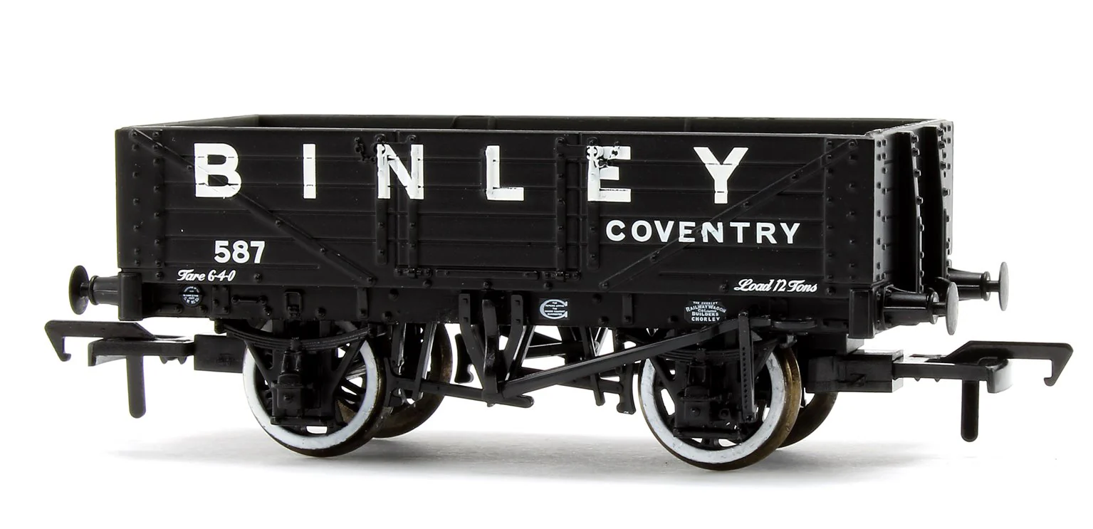 37-074 5 Plank Wagon Wooden Floor 'Binley' Black No.587 - Image 2