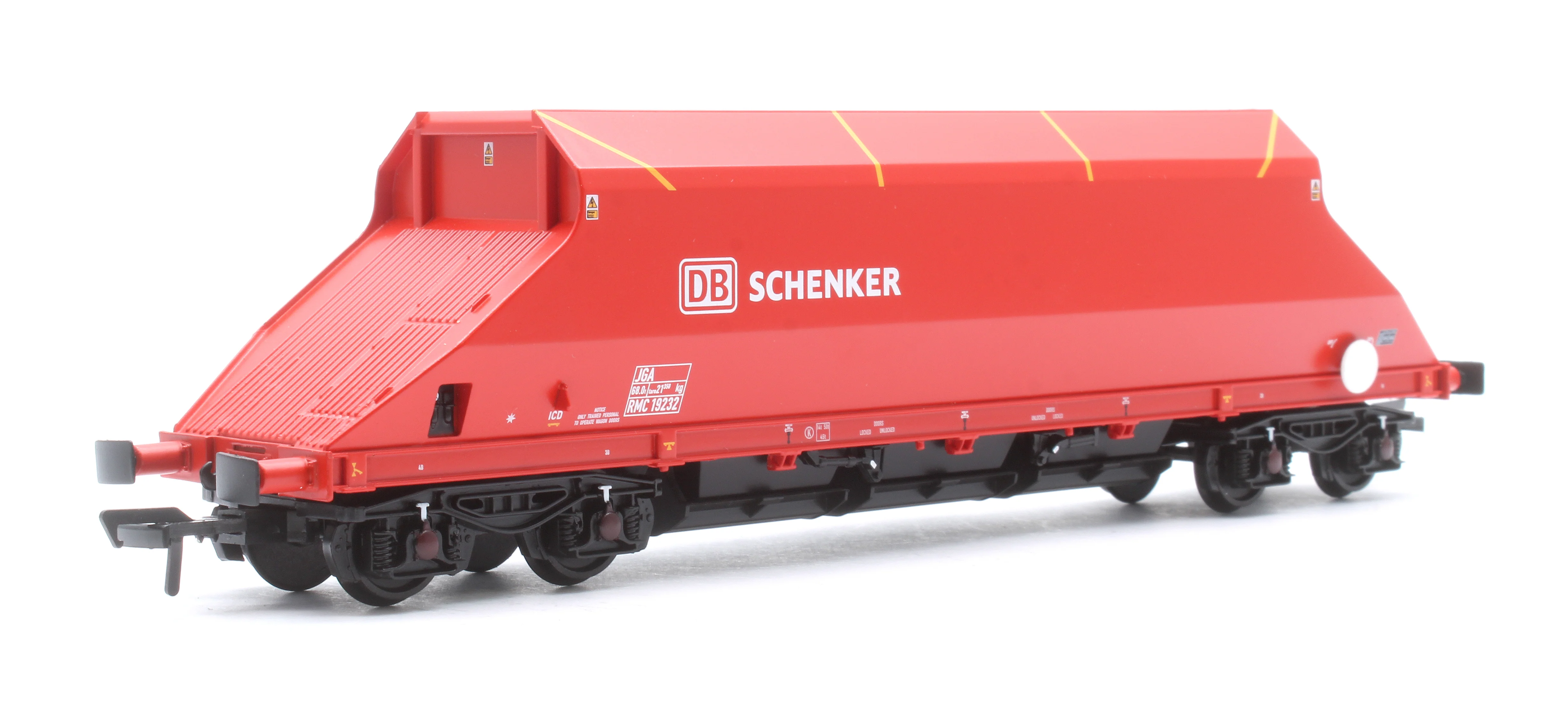 37-329 JGA Bogie Hopper DB Schenker Red No.RMC 19232 - Image 3