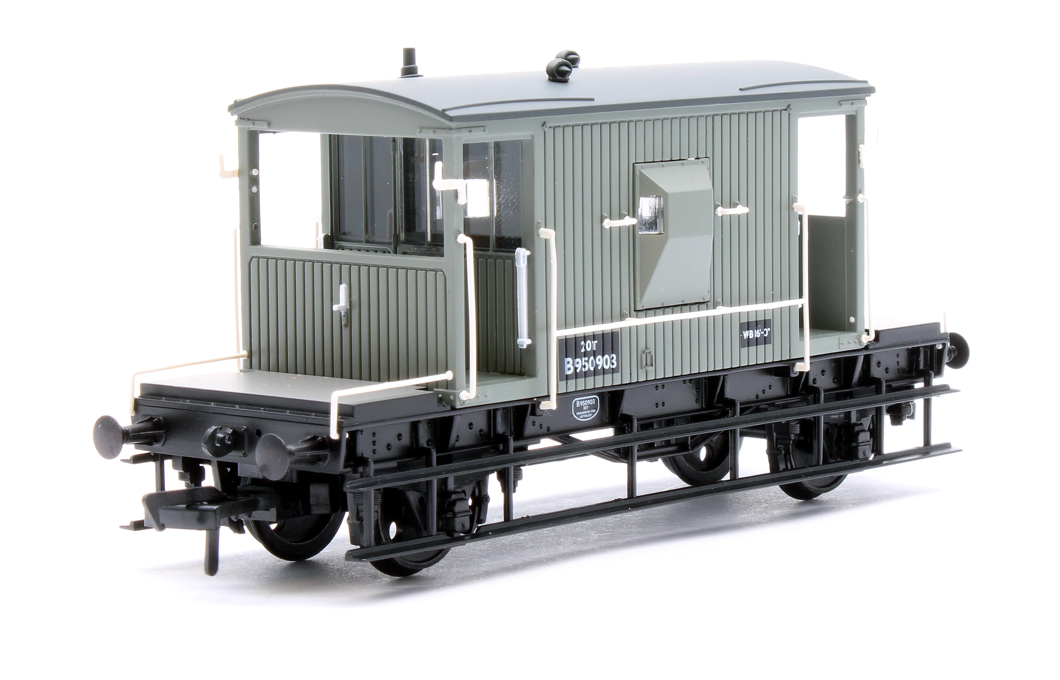 37-528E BR 20T Brake Van BR Grey (Early) B950903 - Image 2