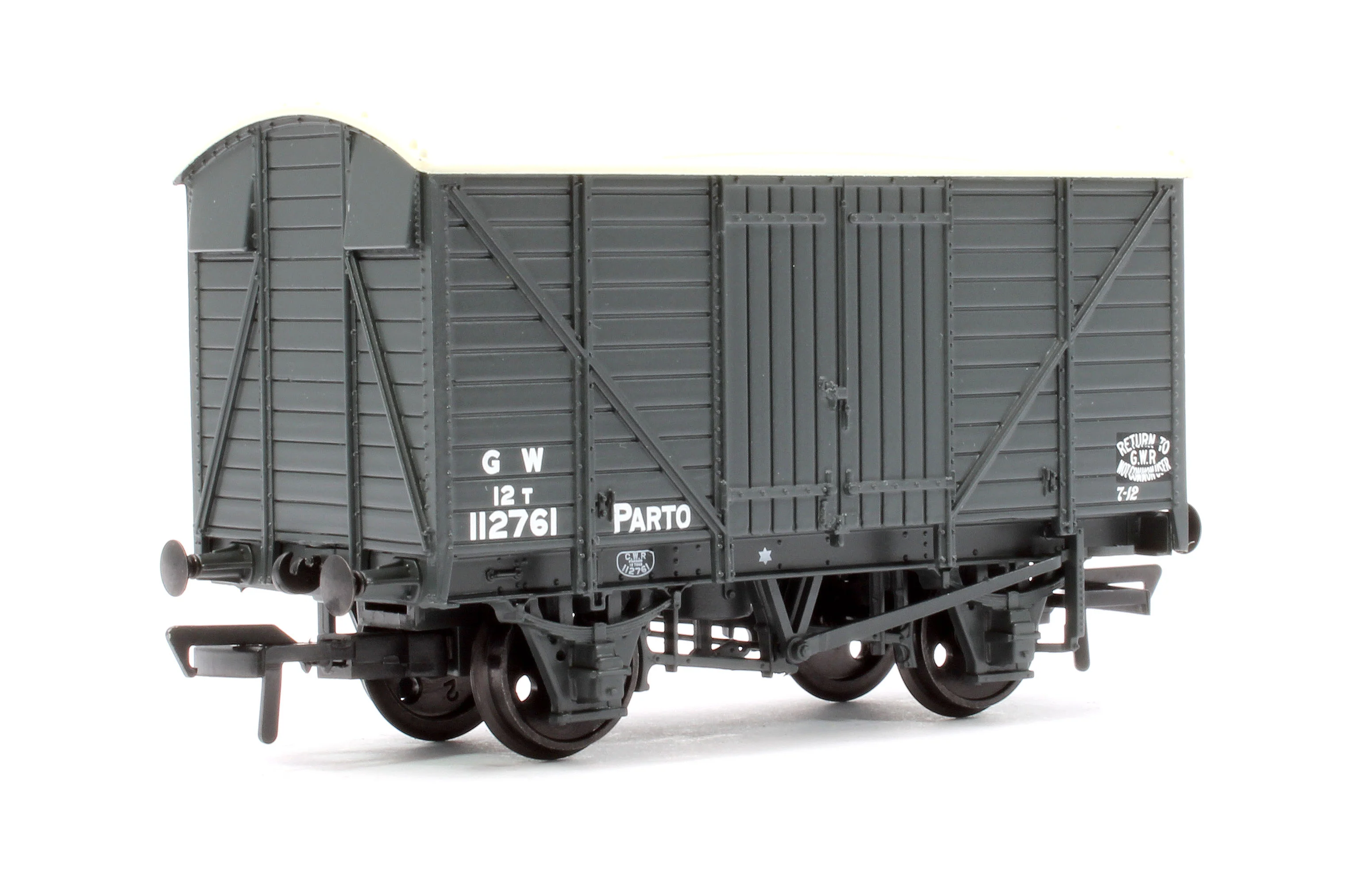 37-727A GWR 12T 'Parto' Ventilated Van GWR Grey 112761