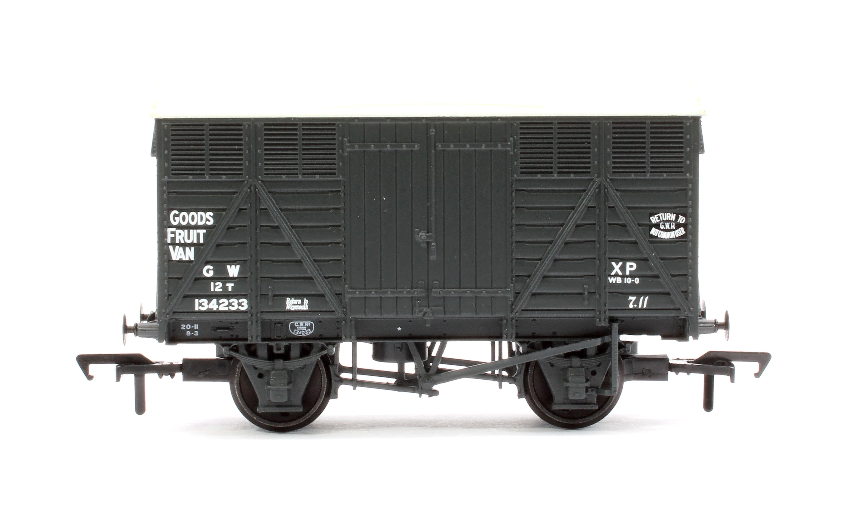 37-751F GWR 12 Ton Fruit Van GWR Grey 134233 - Image 2