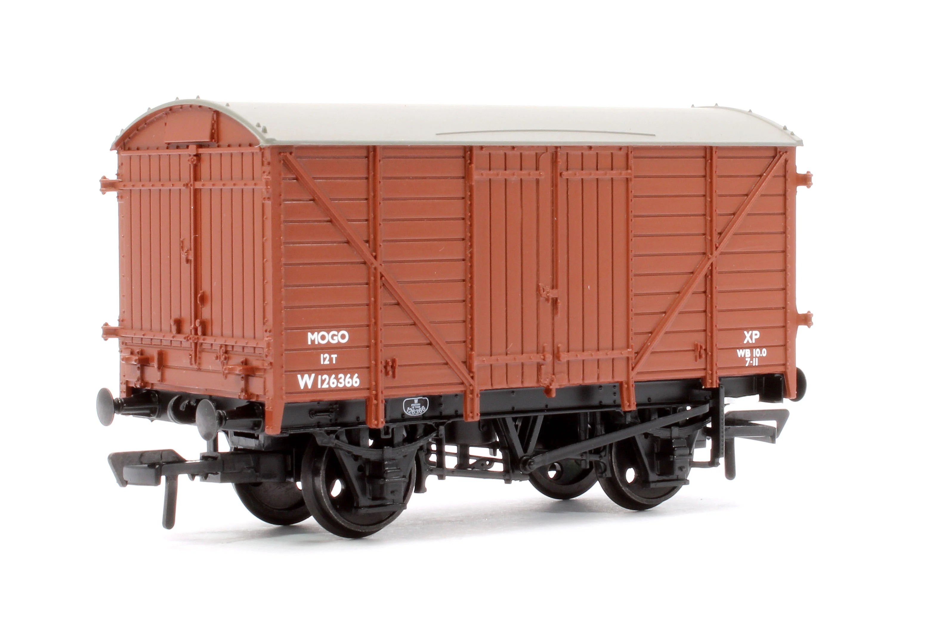 37-780B GWR 12T 'Mogo' Motor Car Van BR Bauxite (Early) W126366