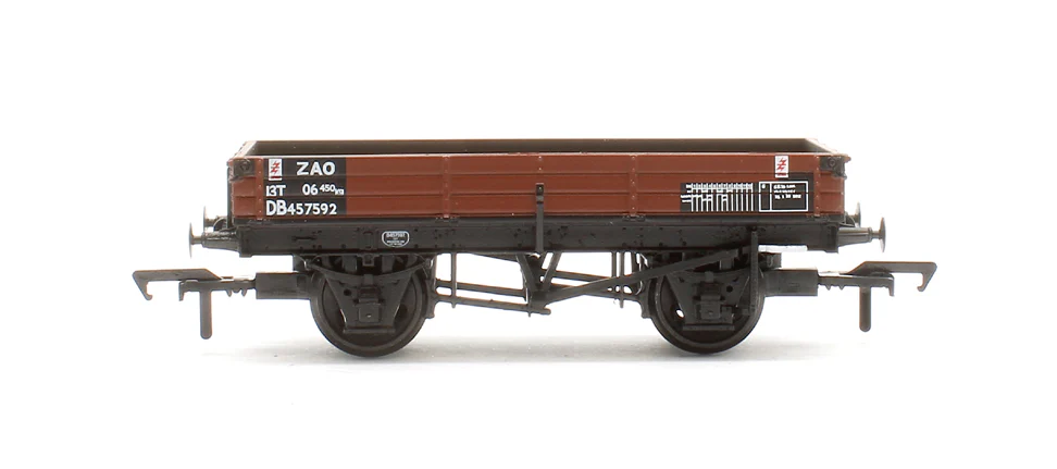 37-943 3 Plank Wagon BR Departmental Bauxite (TOPS) No.DB457592 - Image 3