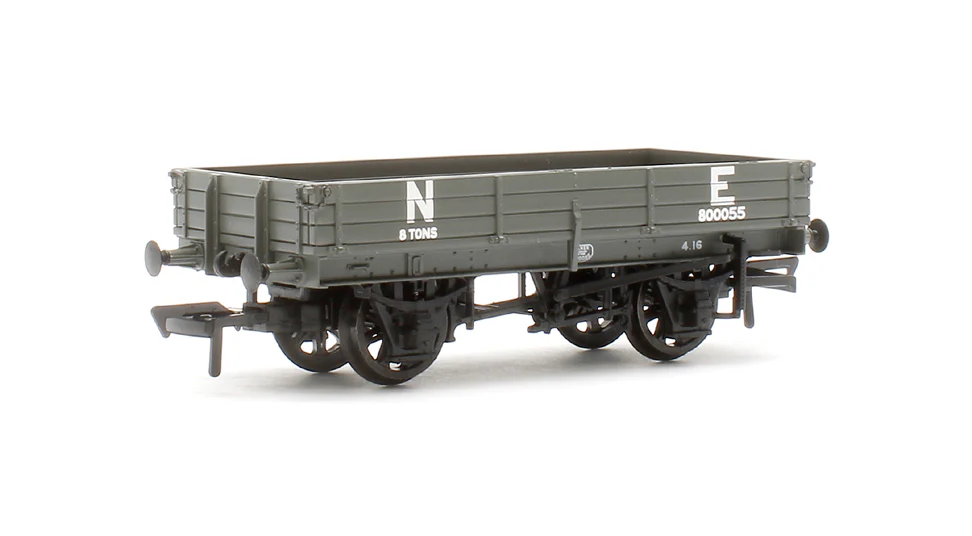 37-944 3 Plank Wagon North Eastern Railway 'NE' Grey No.800055 - Image 2