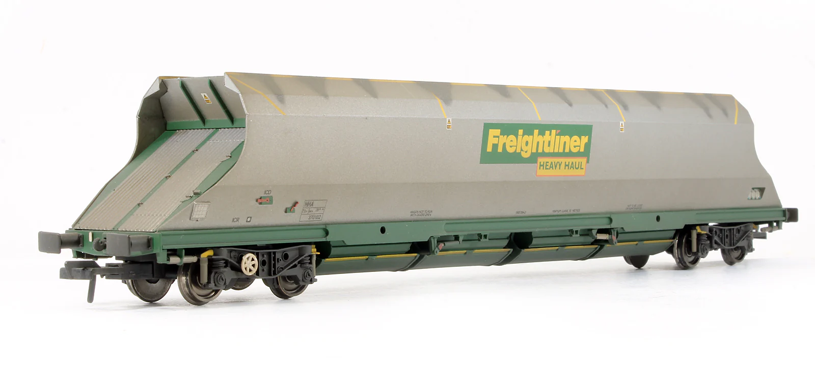 38-032A Pre-Owned HHA Bogie Hopper Wagon Freightliner Heavy Haul - Weathered - Image 2
