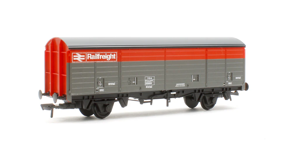 38-144B BR VDA Van BR Railfreight Red & Grey No.200655 - Image 2