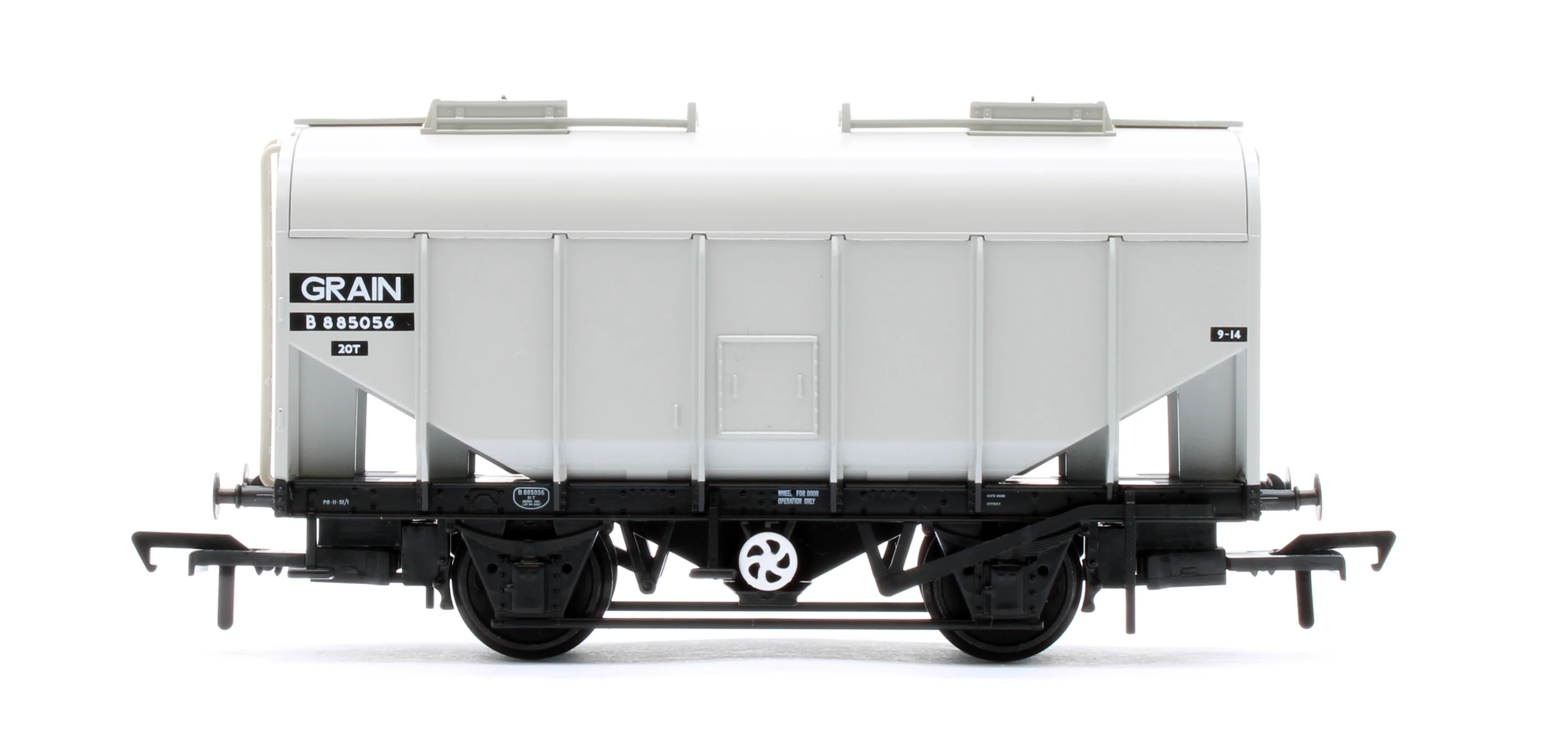 38-600B BR 20T Grain Hopper BR Grey (Early) No.B885056 - Image 3