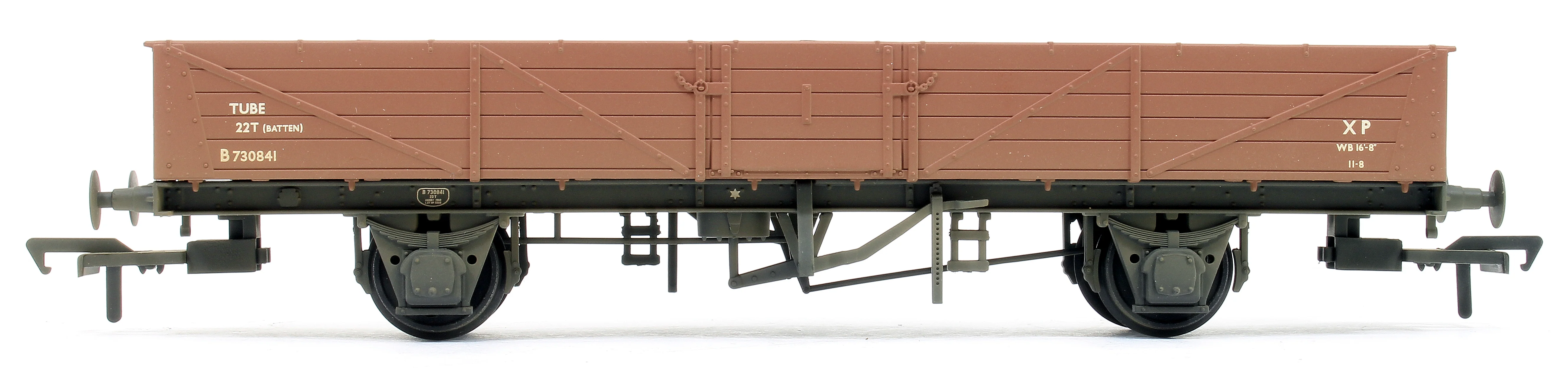 38-752A BR 22T Tube Wagon BR Bauxite (Late) 730841 - Weathered - Image 3