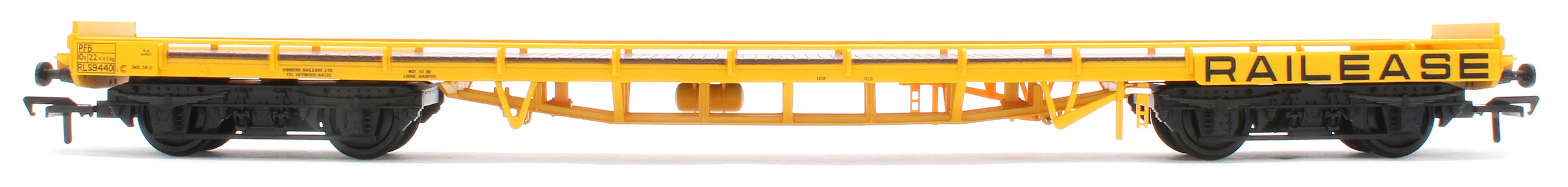 38-903 BR PFB Carflat Wagon Railease Yellow No.RLS94401 - Image 3