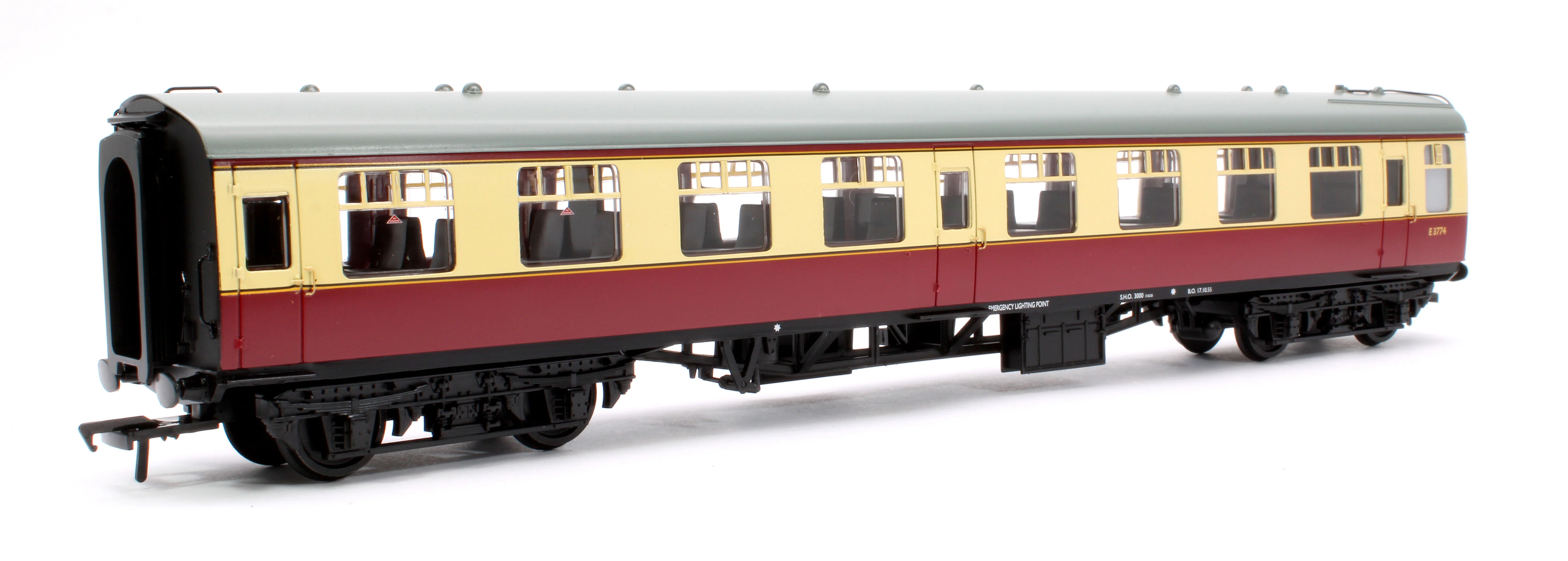 39-052H BR Mk1 TSO Tourist Second Open BR Crimson & Cream No.E3774