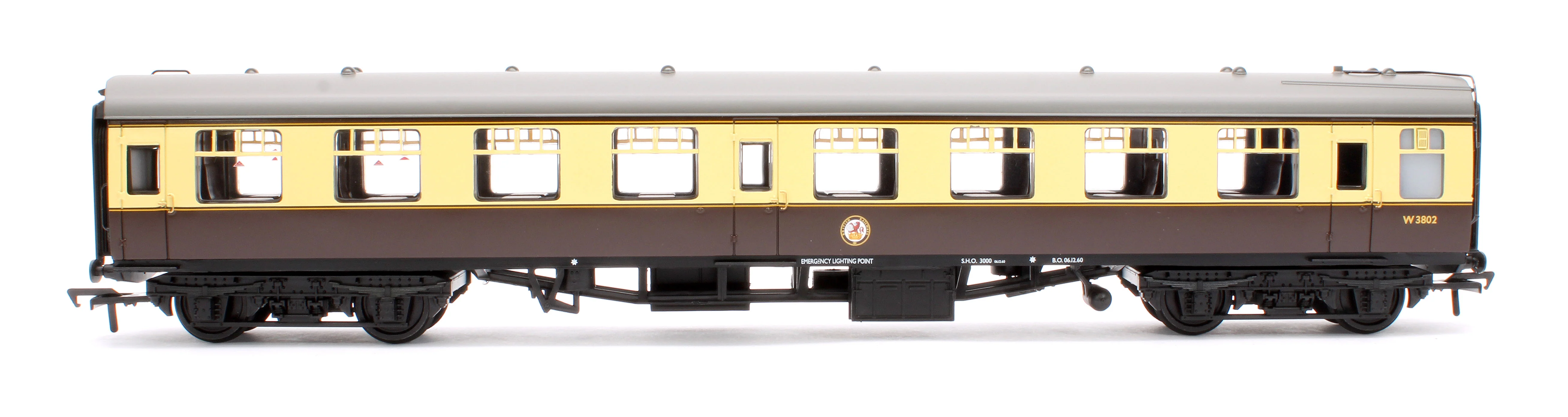 39-054D BR Mk1 TSO Tourist Second Open BR (WR) Chocolate & Cream - Image 2