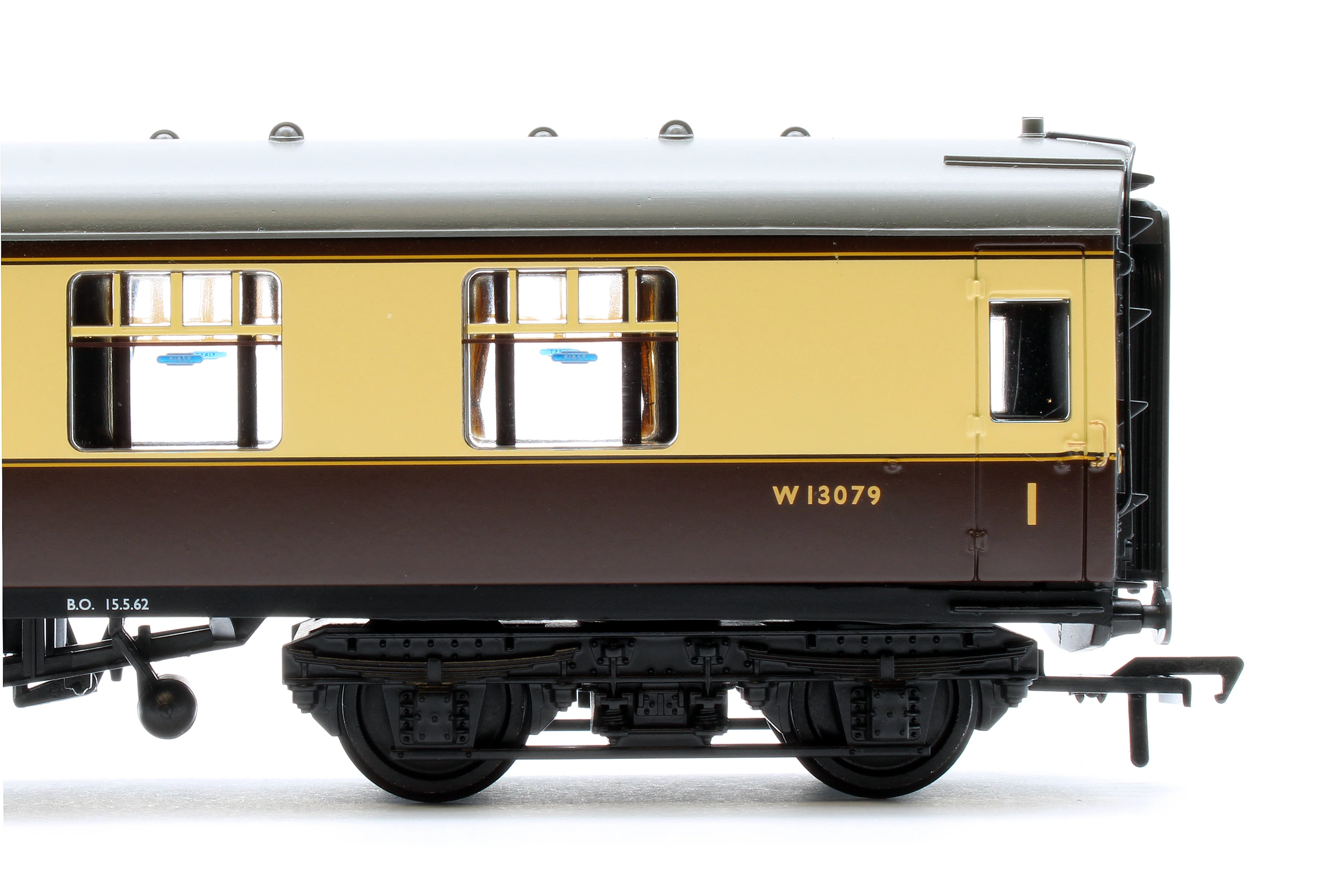 39-154D BR Mk1 FK First Corridor BR (WR) Chocolate & Cream W13079 - Image 4