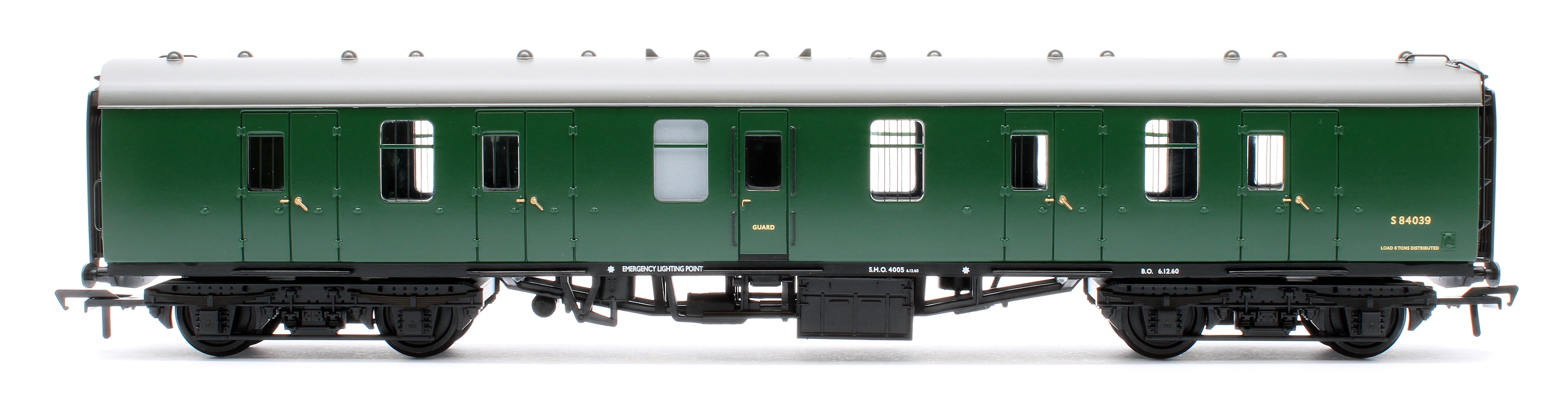 39-178D BR Mk1 BG Brake Gangwayed BR (SR) Green S84039 - Image 3