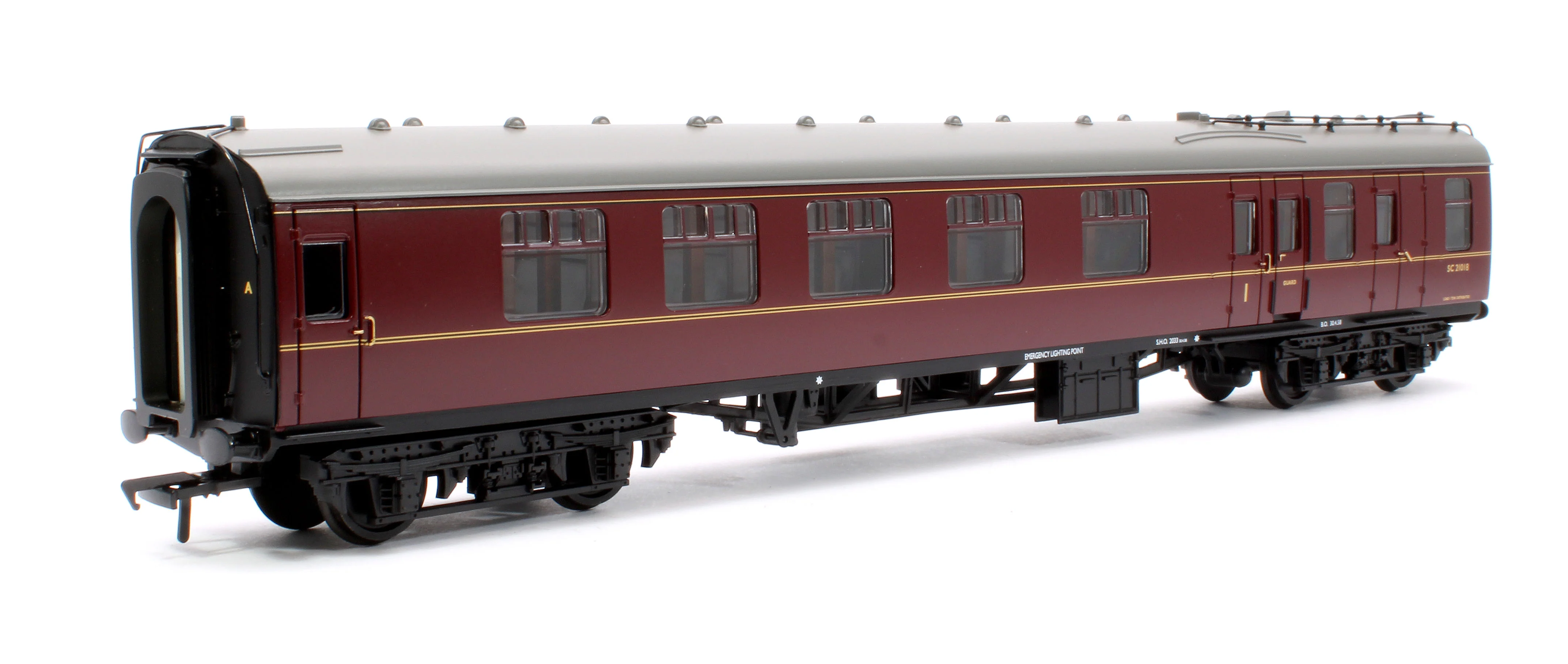 39-226F BR Mk1 BCK Brake Composite Corridor BR Maroon SC21018