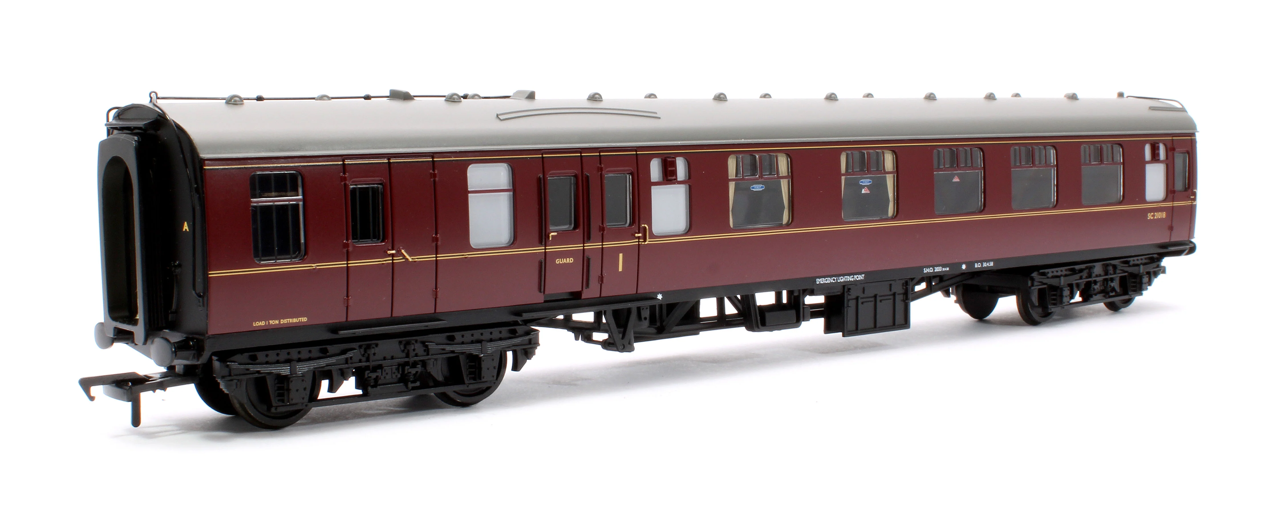39-226F BR Mk1 BCK Brake Composite Corridor BR Maroon SC21018 - Image 3
