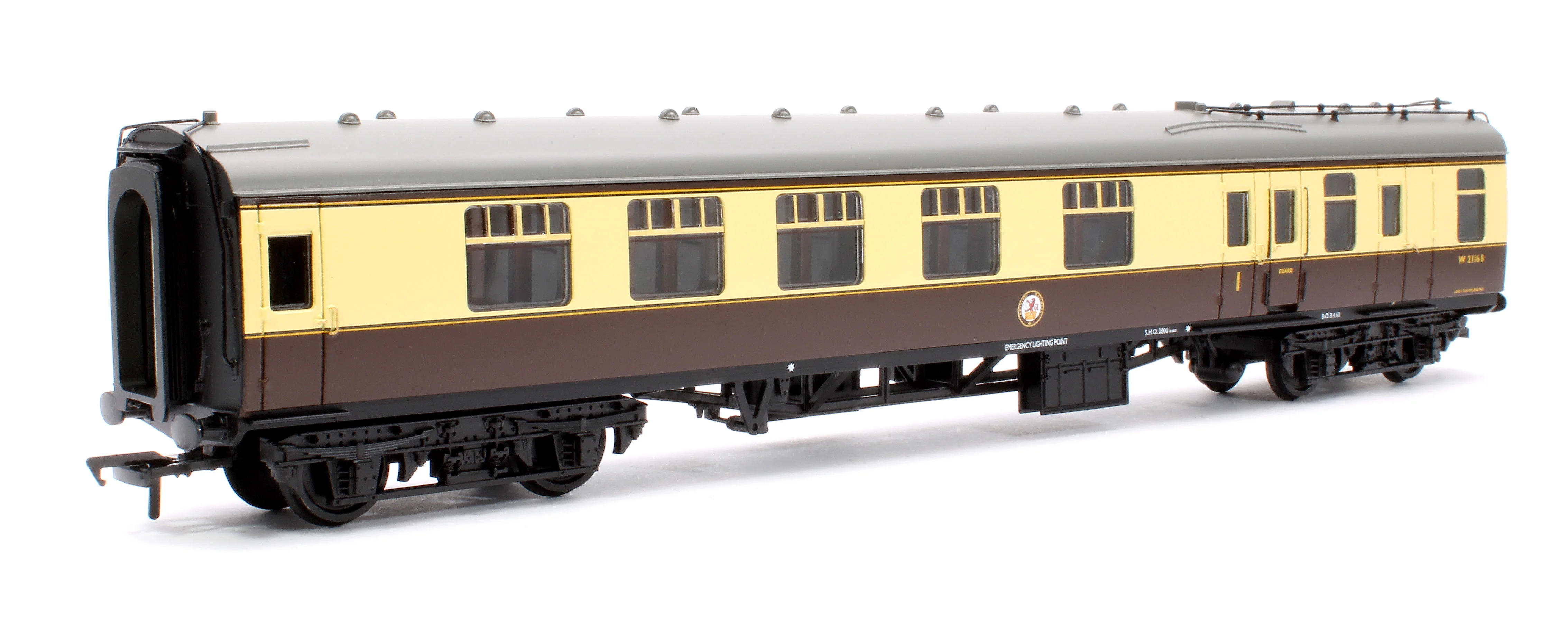 39-229D BR Mk1 BCK Brake Composite Corridor BR (WR) Chocolate & Cream W21168