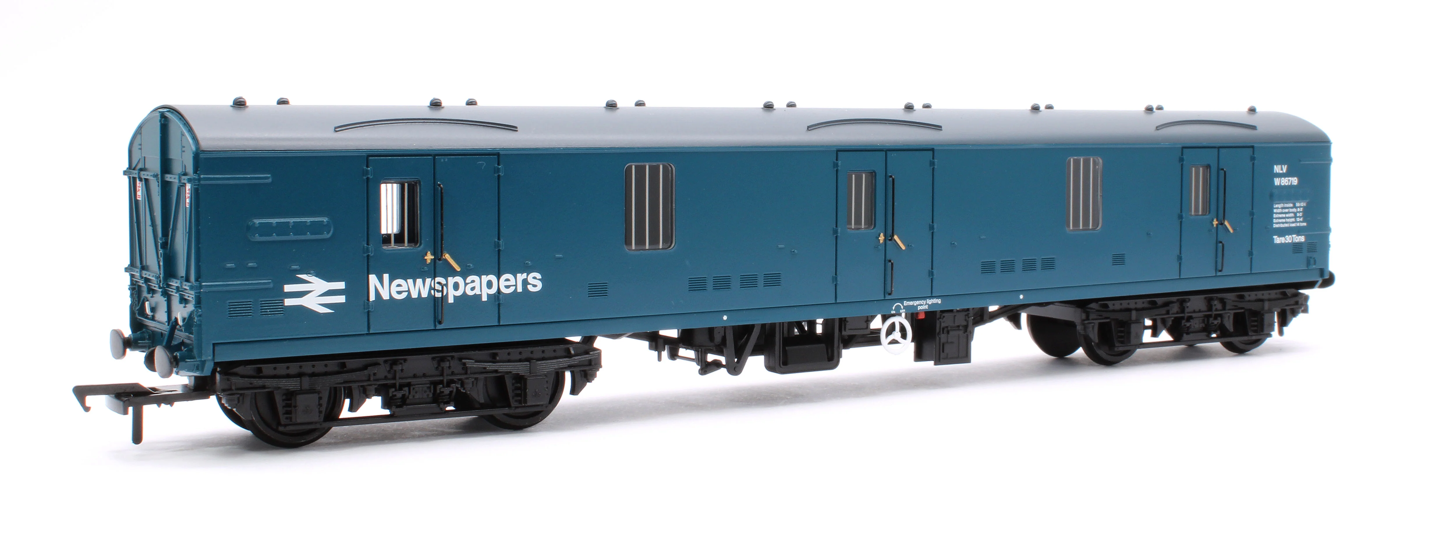 39-272D BR Mk1 NLV (Ex-GUV) General Utility Van BR Blue (Newspapers) W86719 - Image 3