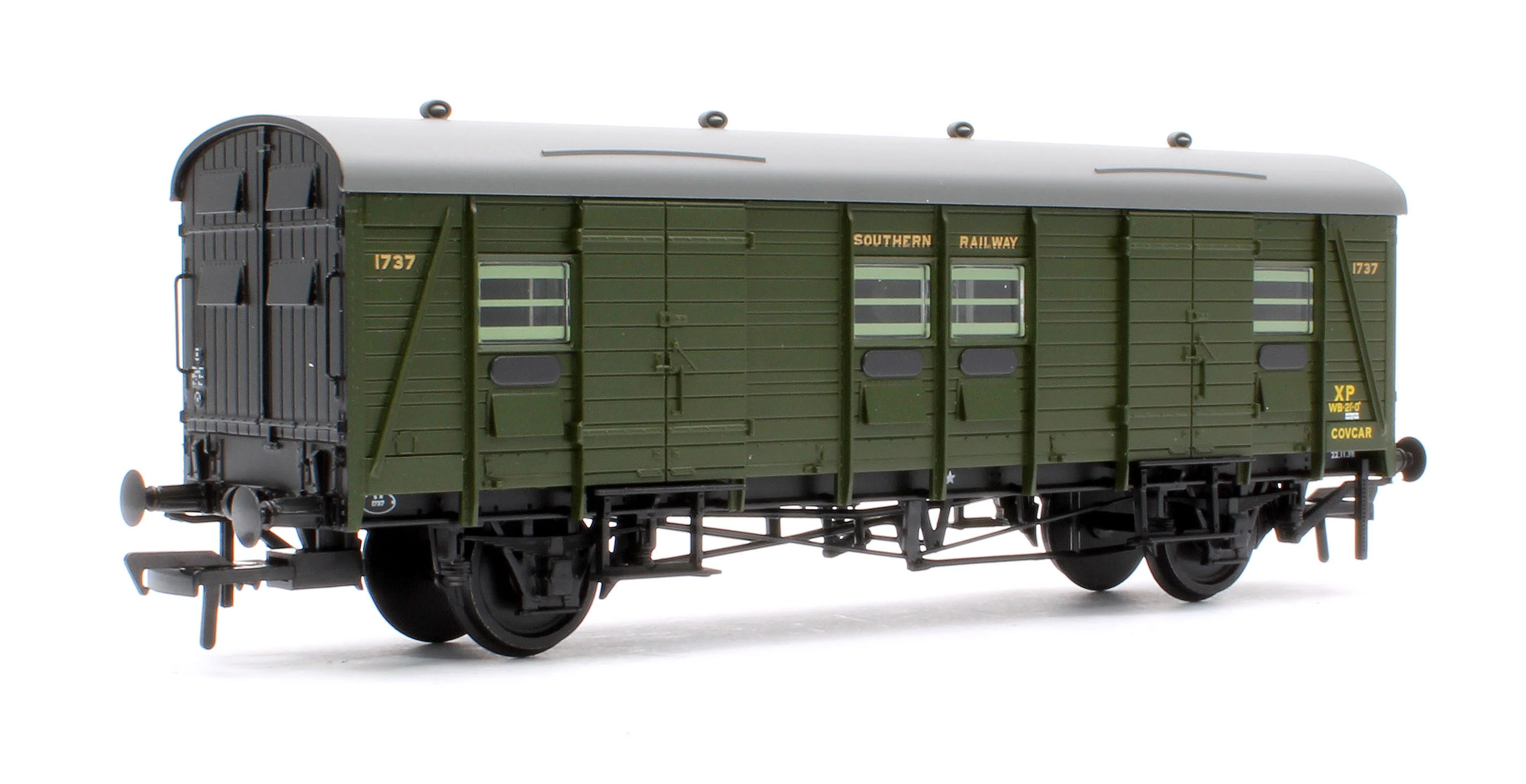 39-531 SR CCT 'Covcar' Covered Carriage Truck SR Maunsell Green 1737