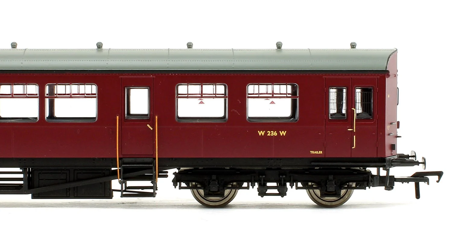 39-579 BR Auto Trailer Unlined Maroon Coach No.W236W - Image 5
