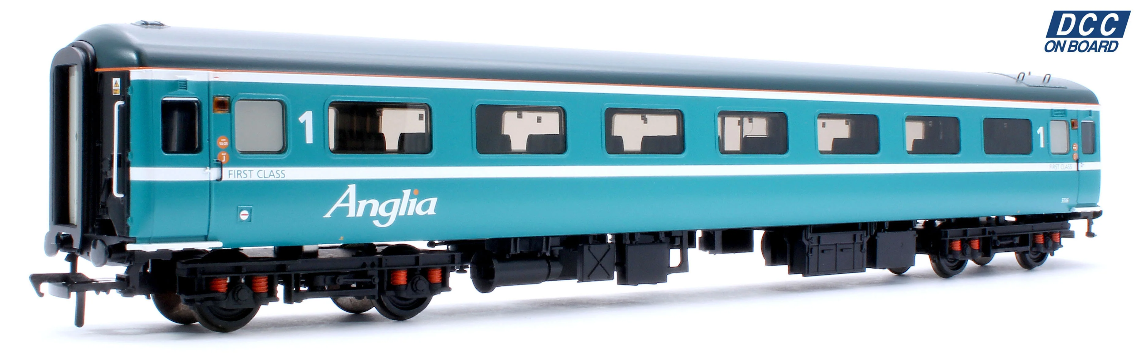 39-651DC BR Mk2F FO First Open Anglia No.3336 - DCC Fitted