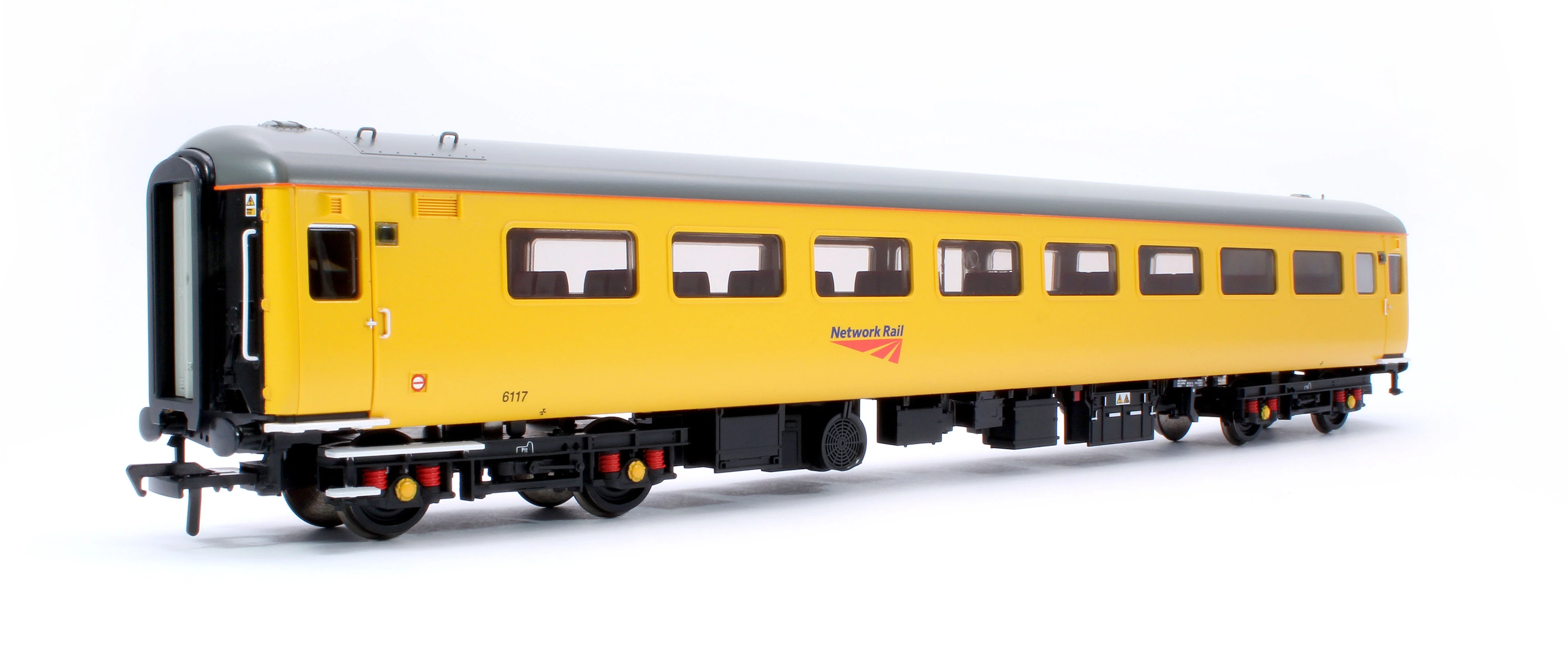 39-682A BR Mk2F ex-TSO Staff Coach Network Rail Yellow No.6117