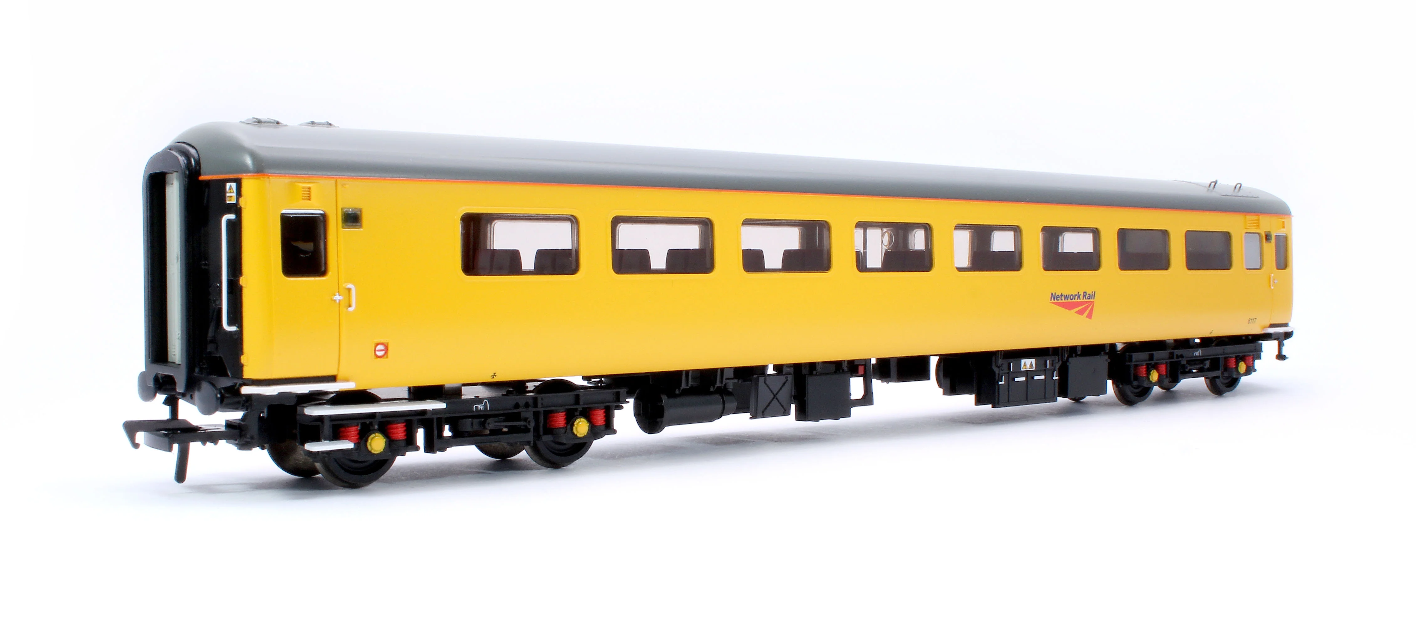 39-682A BR Mk2F ex-TSO Staff Coach Network Rail Yellow No.6117 - Image 3