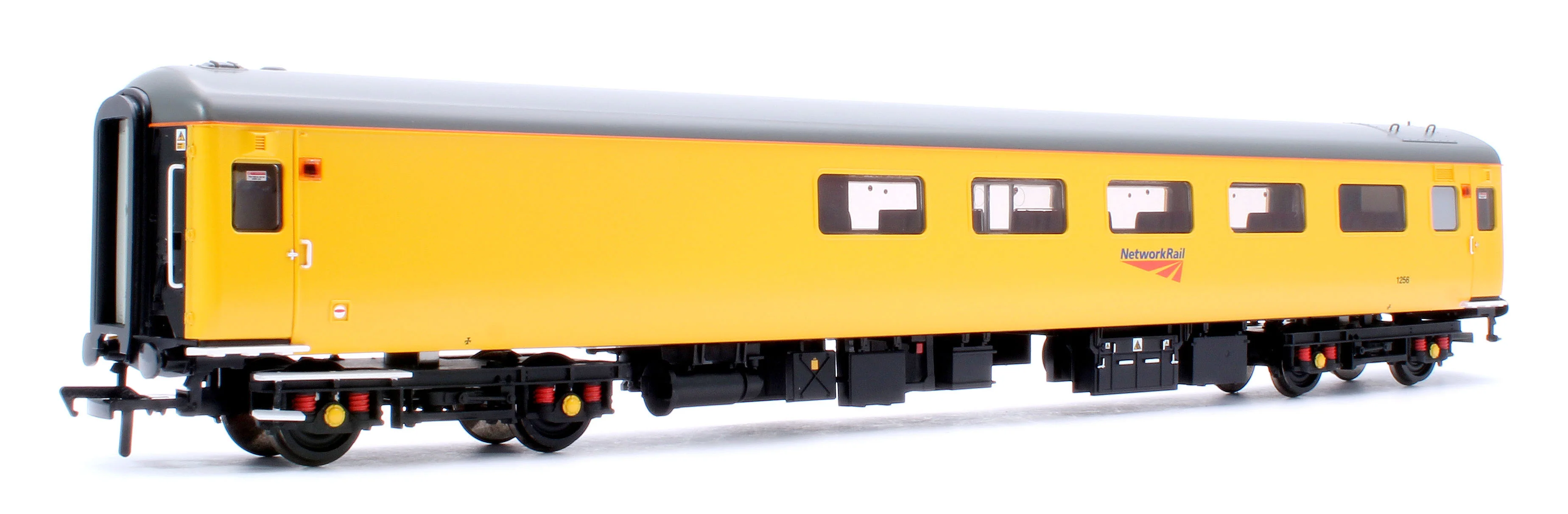 39-689DC BR Mk2F ex-RFB Staff Coach Network Rail Yellow No.1256 - DCC Fitted - Image 3