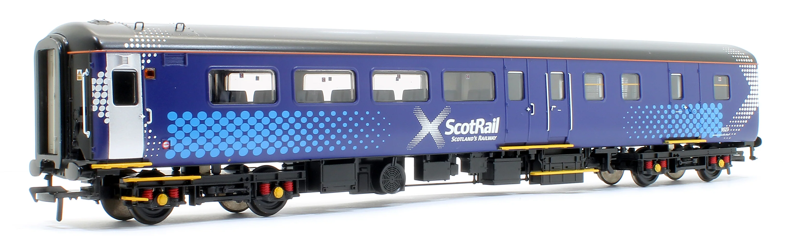 39-704DC BR Mk2F BSO Brake Second Open ScotRail Saltire 9527 - DCC Fitted