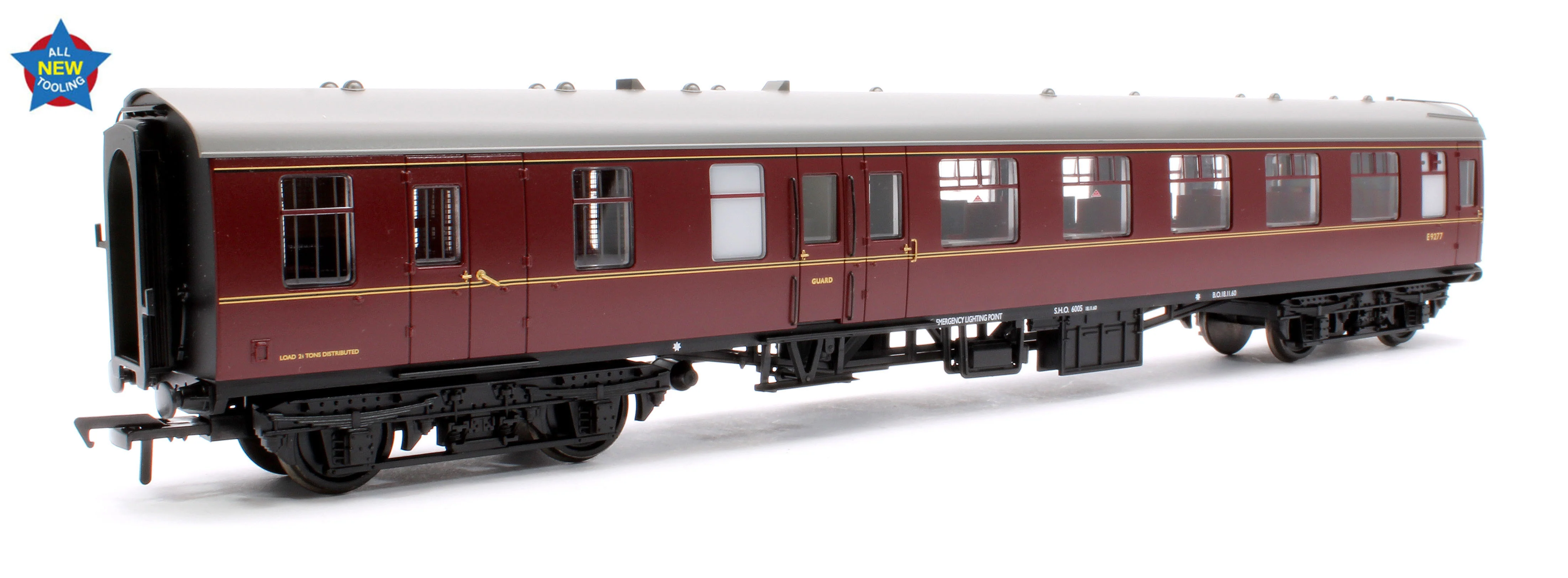 39-801A BR MK1 BSO Brake Second Open BR Maroon No. E9277