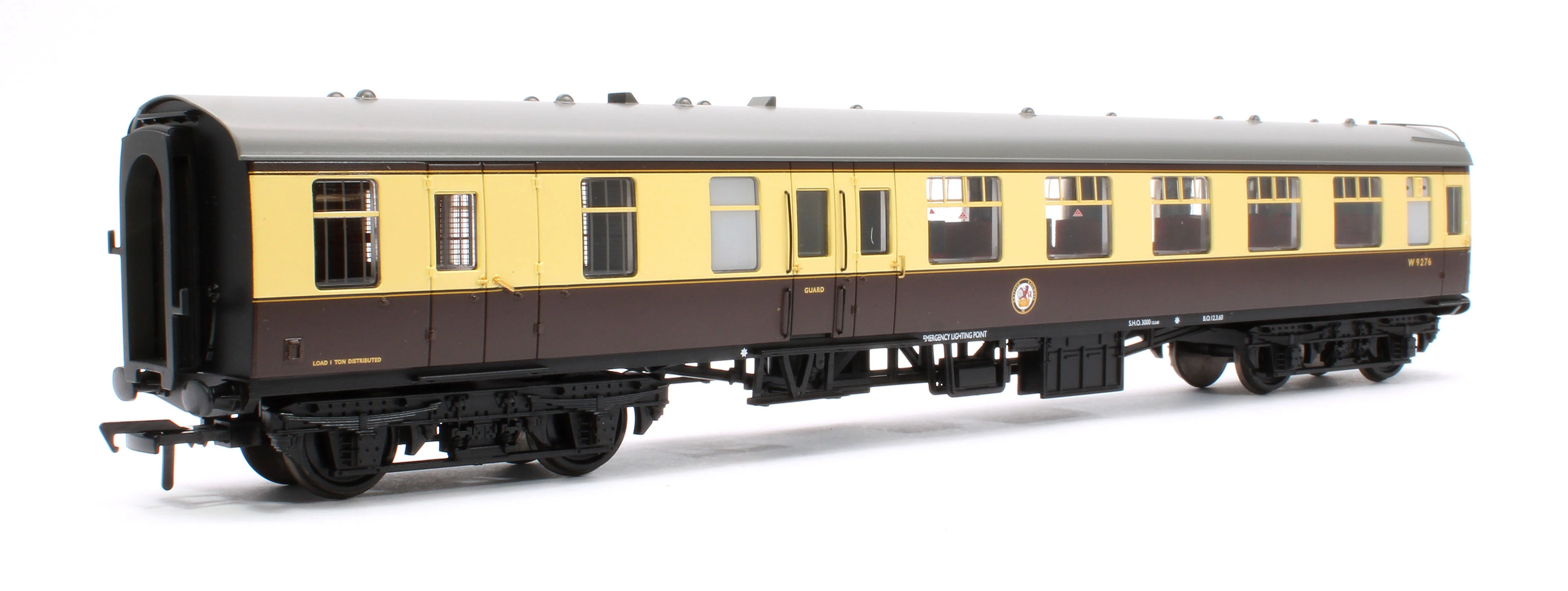 39-802 BR MK1 BSO Brake Second Open BR Chocolate & Cream No. W9276 - Image 3