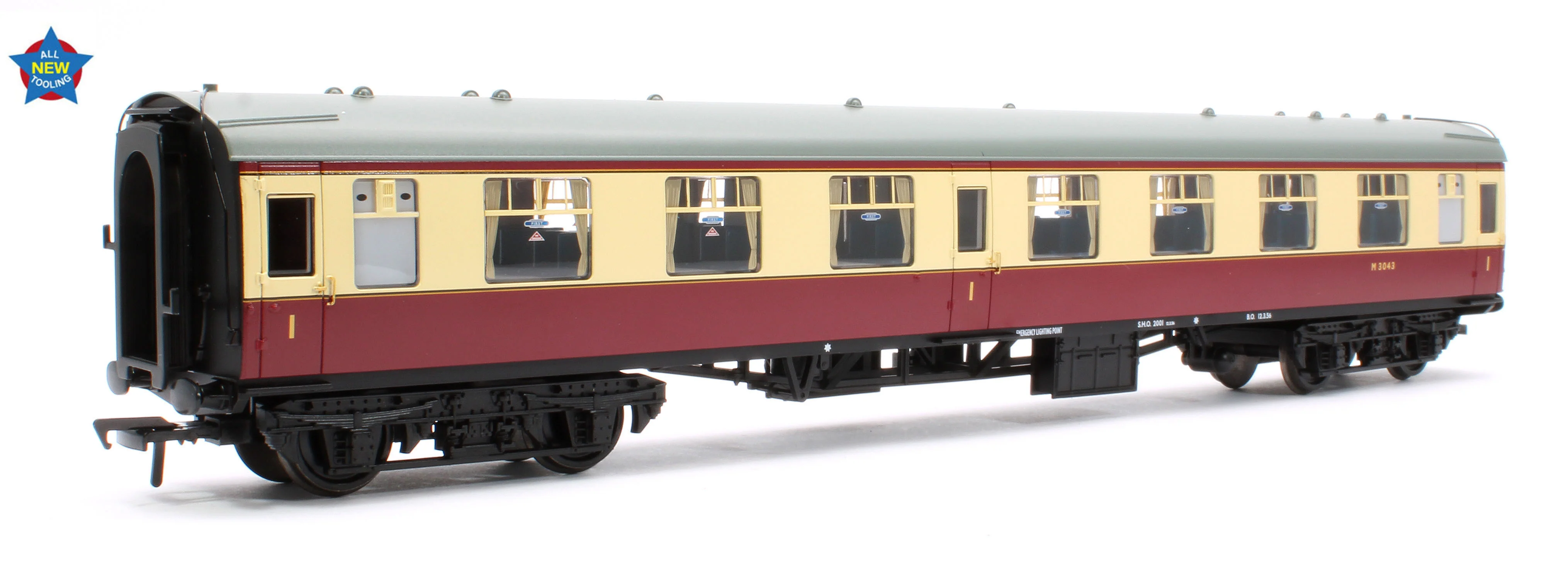 39-825A BR MK1 FO First Open BR Crimson & Cream No. M3043