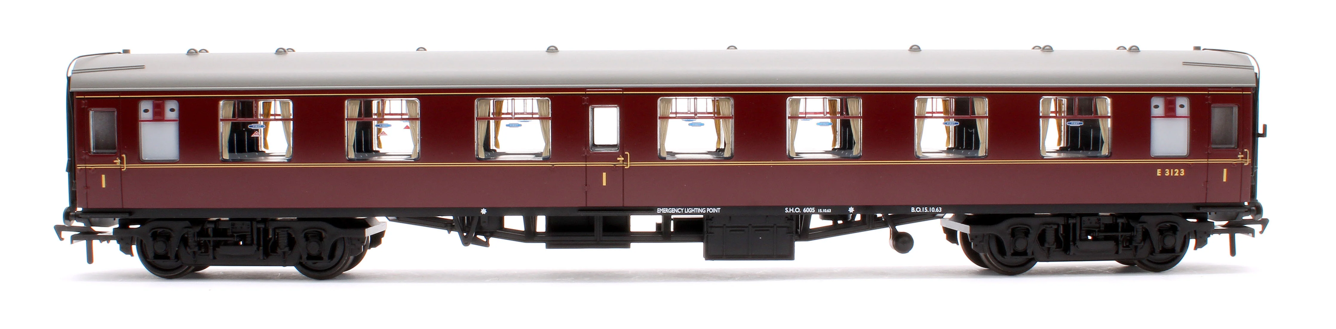 39-826A BR MK1 FO First Open BR Maroon No. E3123 - Image 2