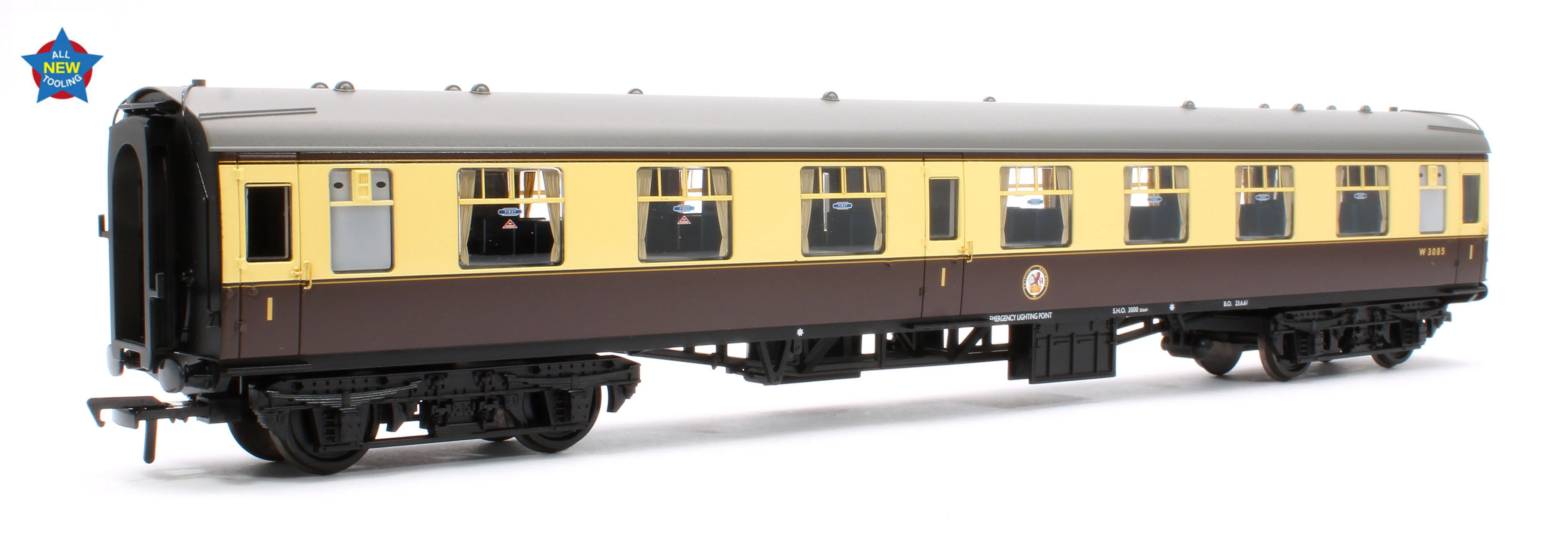 39-827 BR MK1 FO First Open BR Chocolate & Cream No. W3085