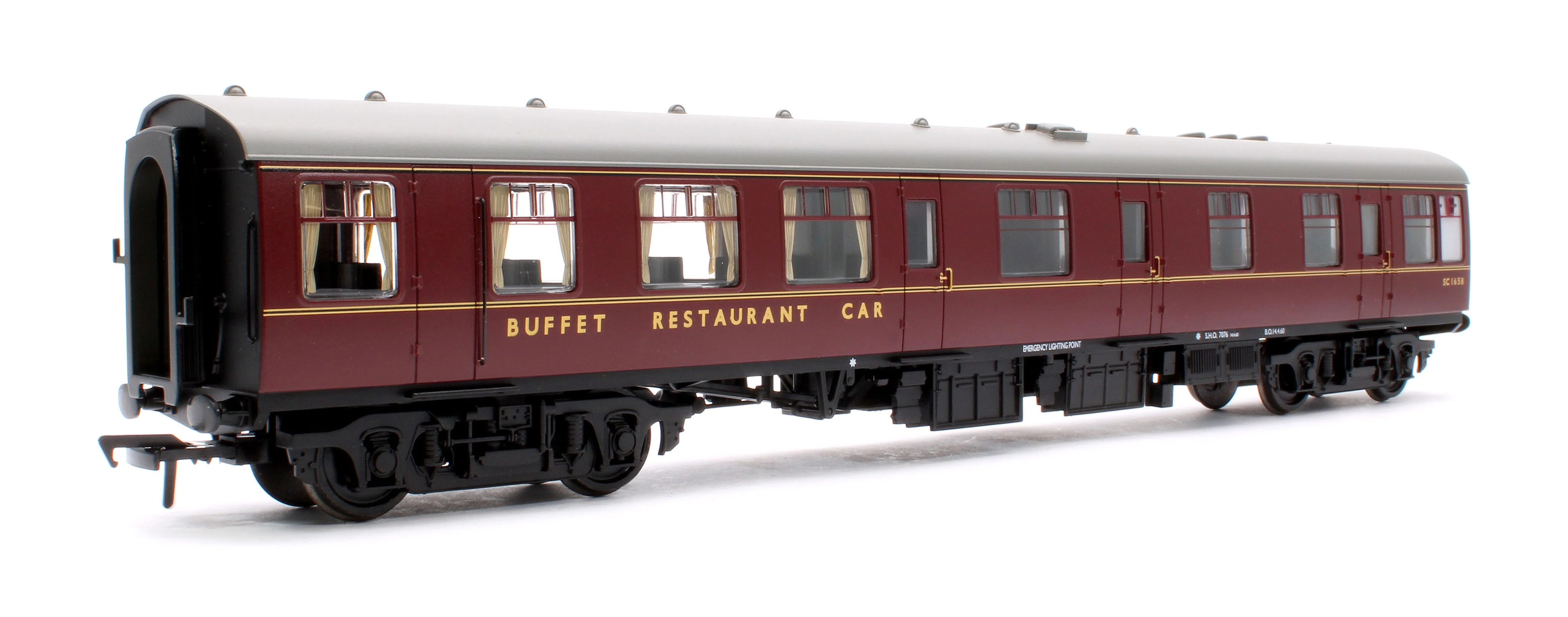 39-850 BR MK1 RB Restaurant Buffet BR Maroon No. SC1658 - Image 3