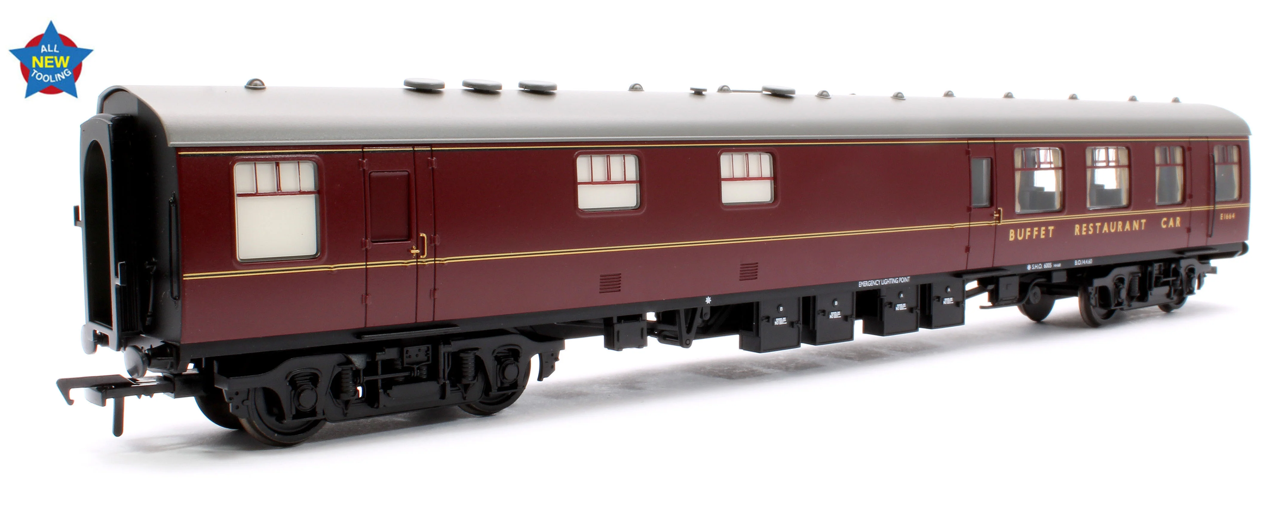 39-850A BR MK1 RB Restaurant Buffet BR Maroon No. E1664