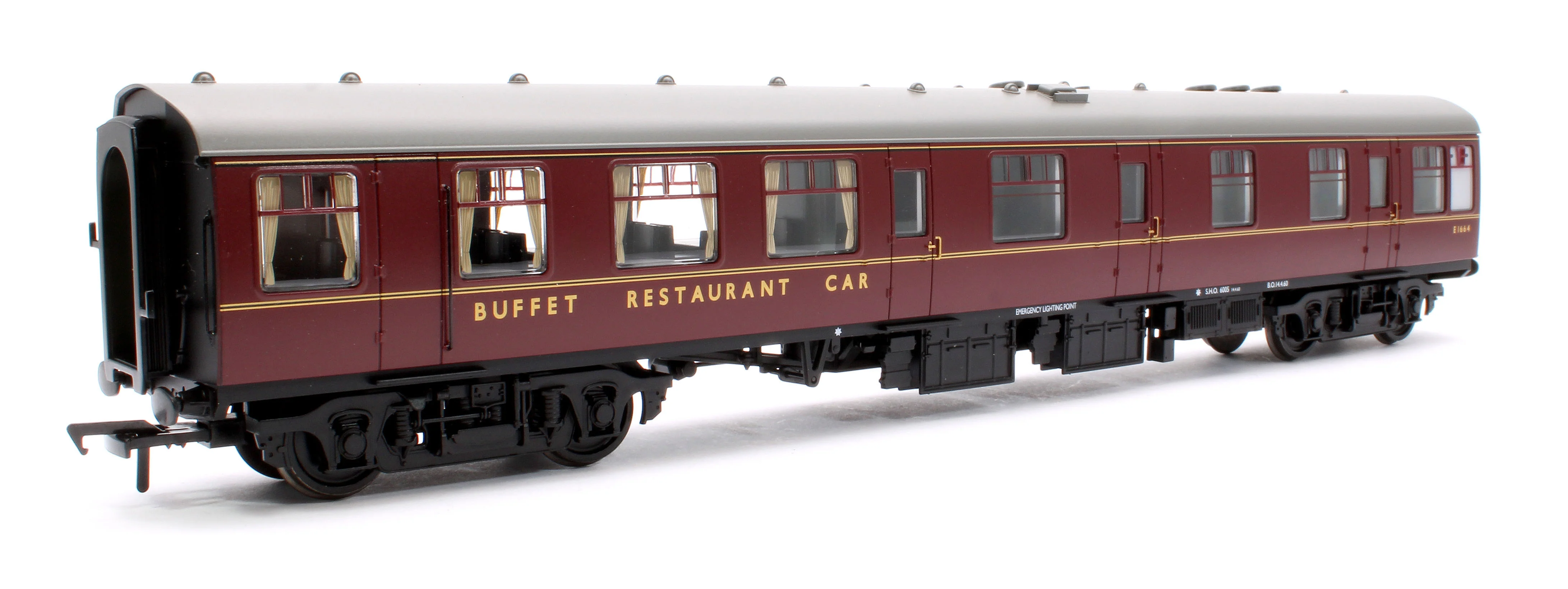 39-850A BR MK1 RB Restaurant Buffet BR Maroon No. E1664 - Image 3