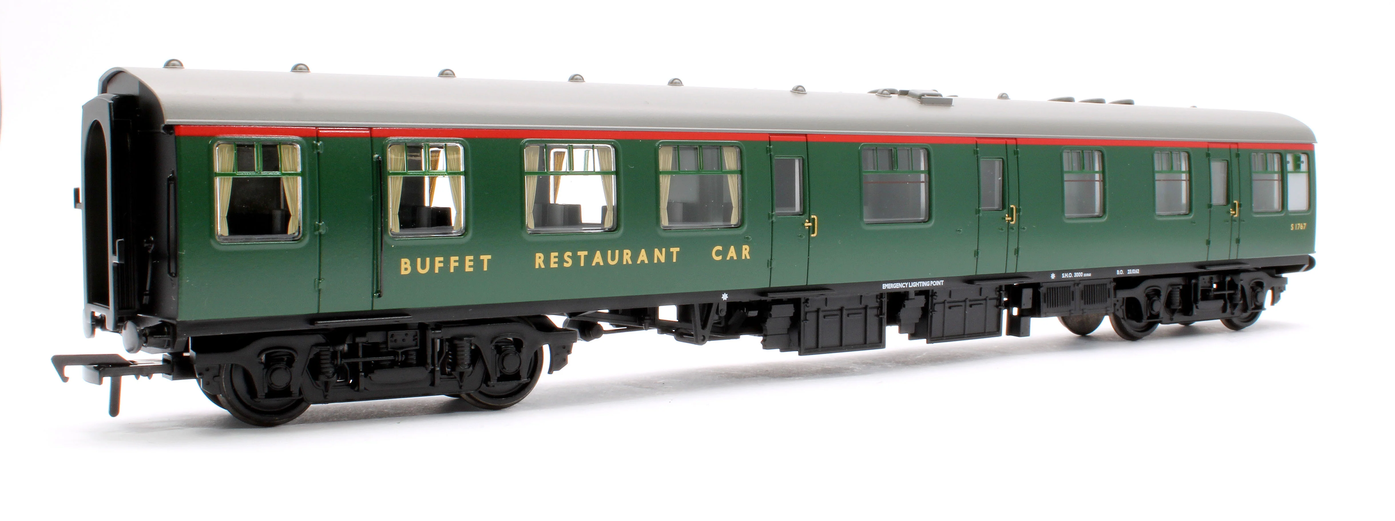 39-852 BR MK1 RB Restaurant Buffet BR (SR) Green No. S1767 - Image 3
