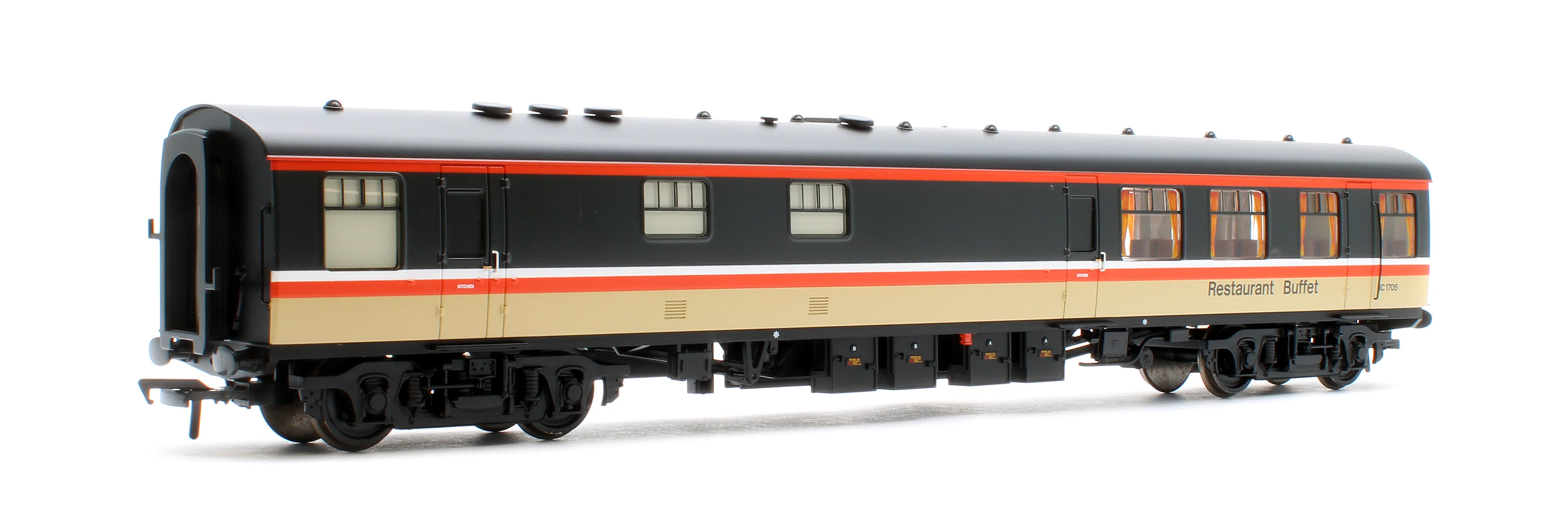 39-855 BR MK1 RB(R) Restaurant Buffet Refurbished BR InterCity (Executive) No.IC1705 - Image 2