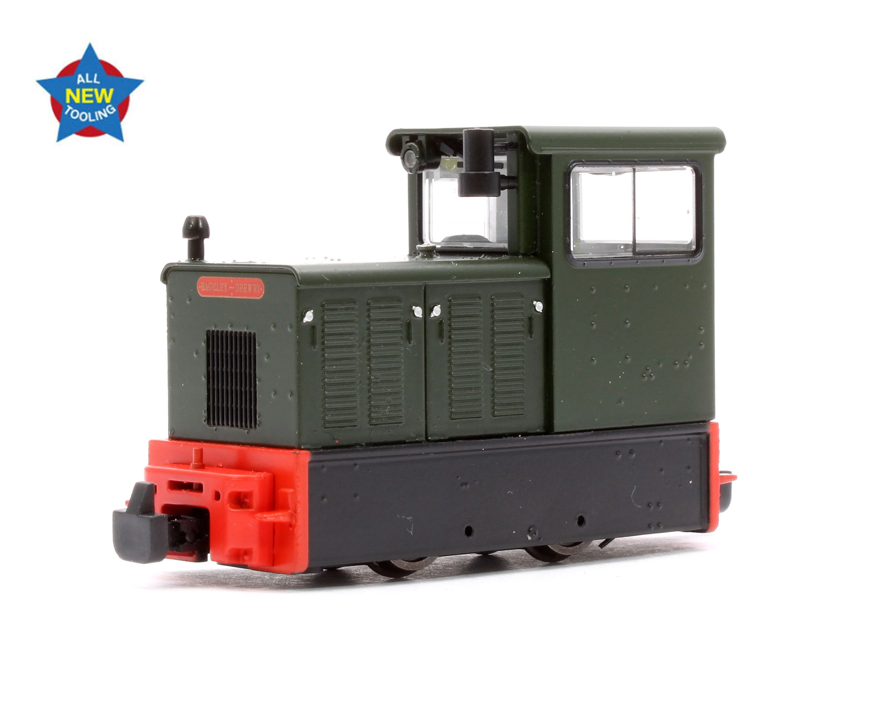 392-026 Baguley-Drewry 70hp Diesel Green Diesel Locomotive