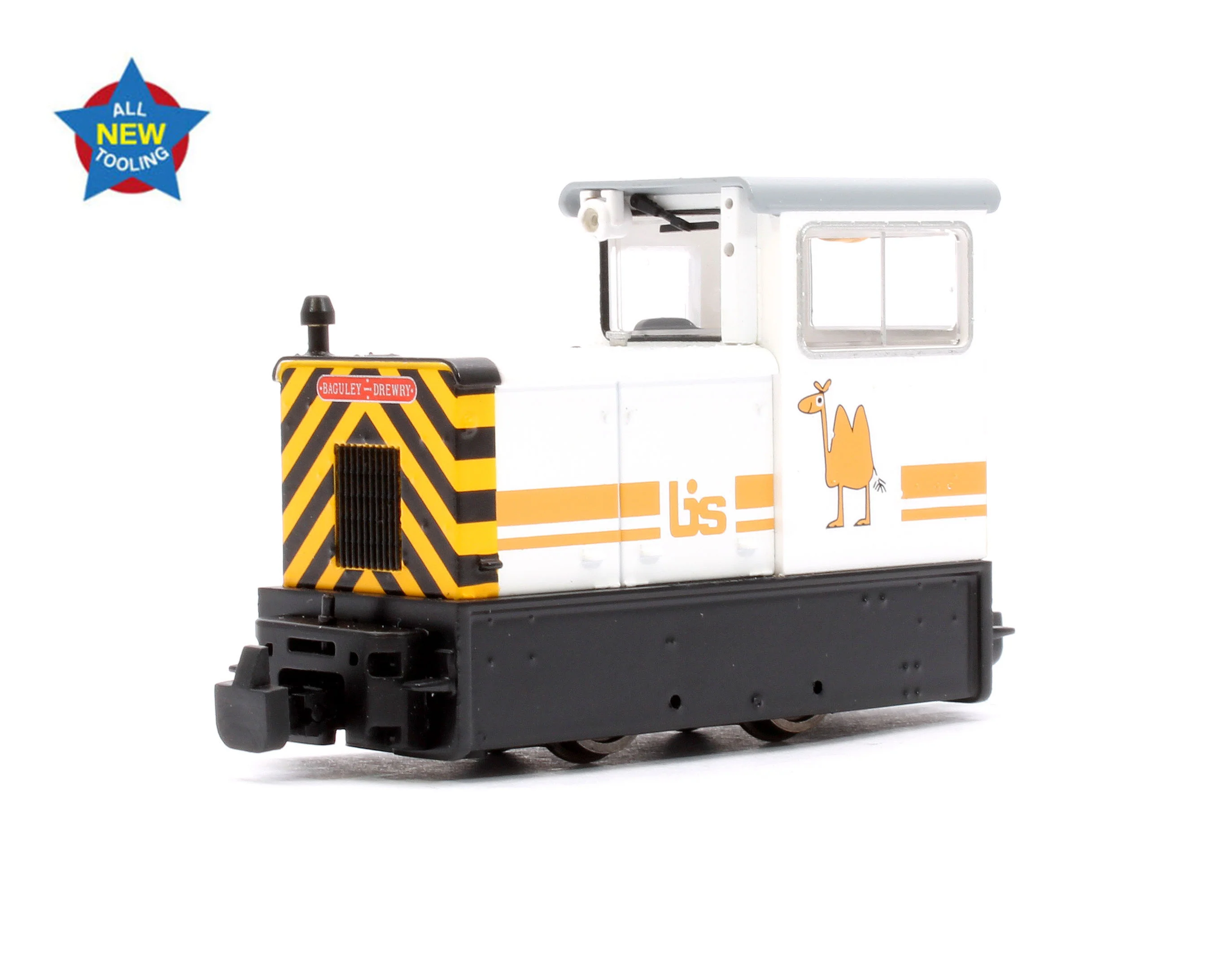 392-029 Baguley-Drewry 70hp Diesel British Industrial Sands White Diesel Locomotive