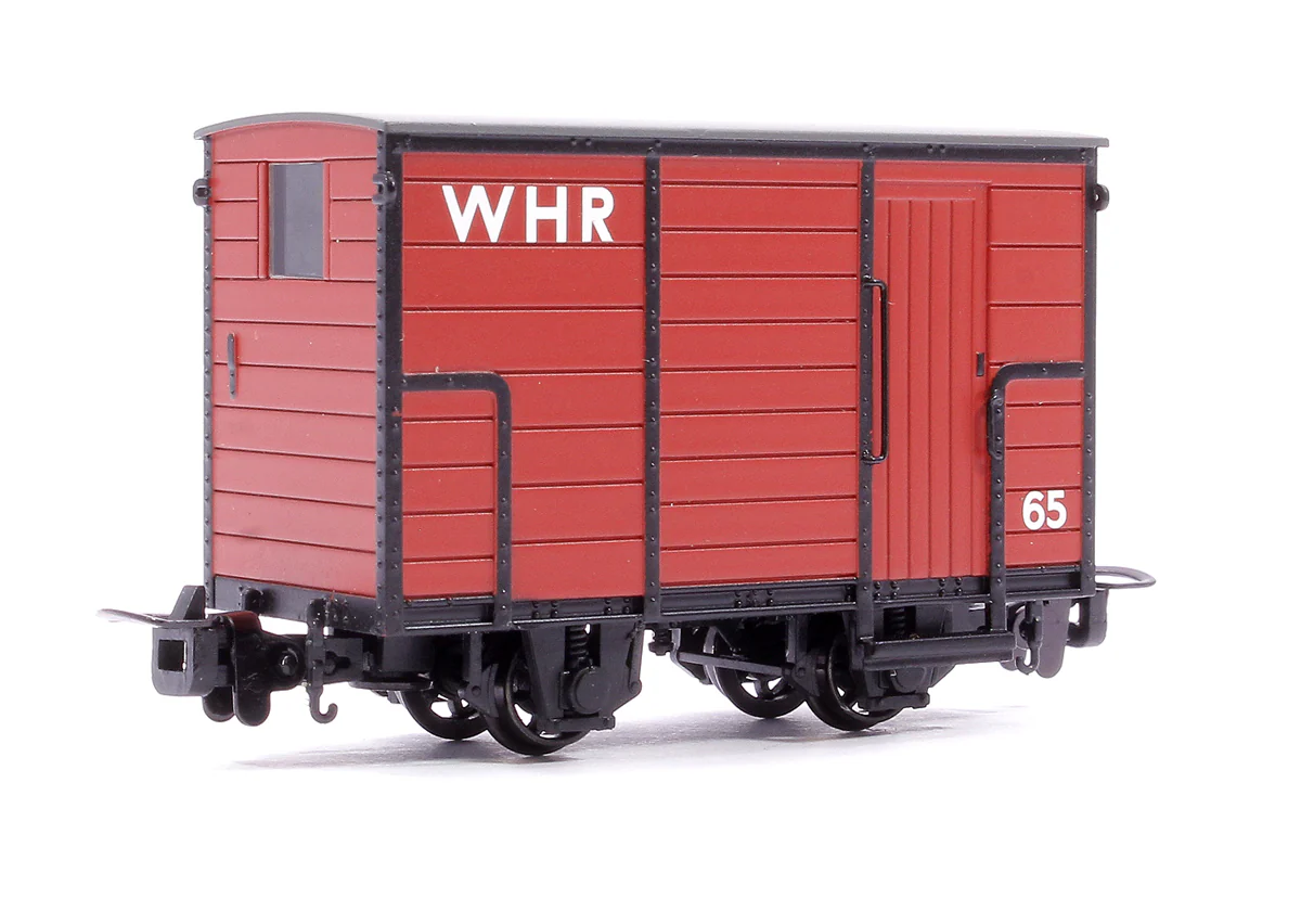 393-102 RNAD Enclosed-End Brake Van WHR Red No. 65 - Image 3