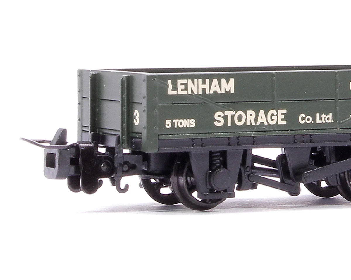 393-153 RNAD Rebuilt Open Wagon 'Lenham Storage' Green No. 3 - Image 4