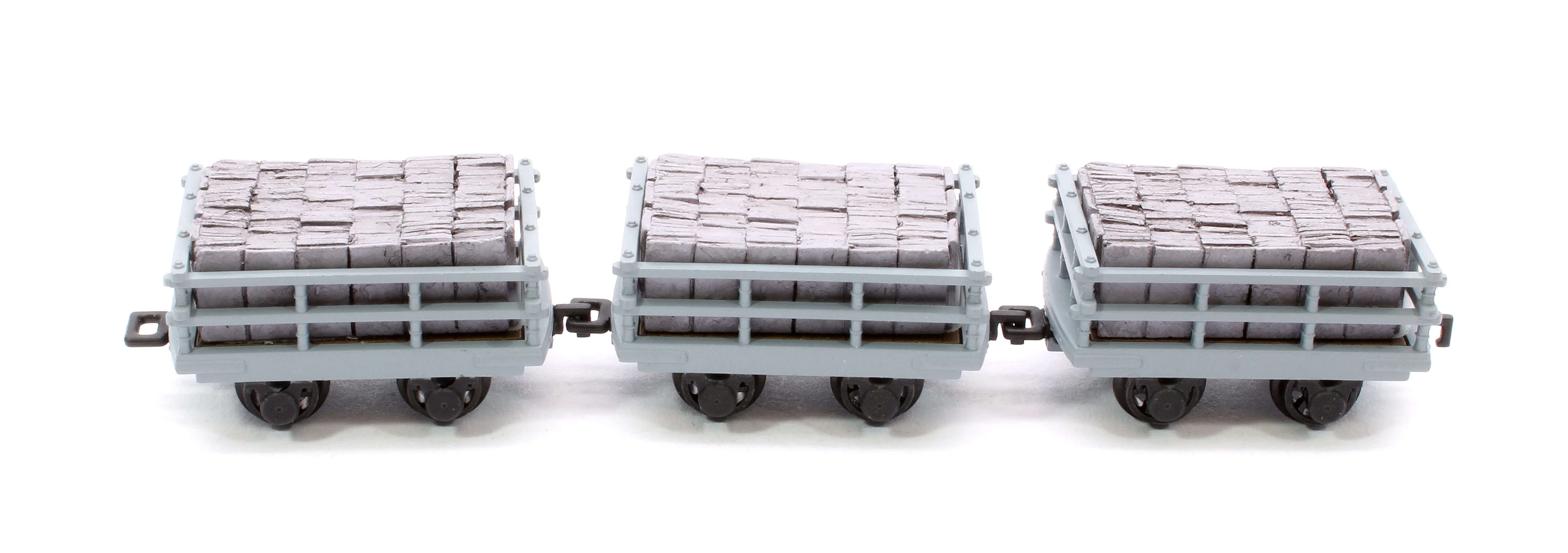393-227 Dinorwic Slate Wagons with sides 3-Pack Grey [WL] - Image 4